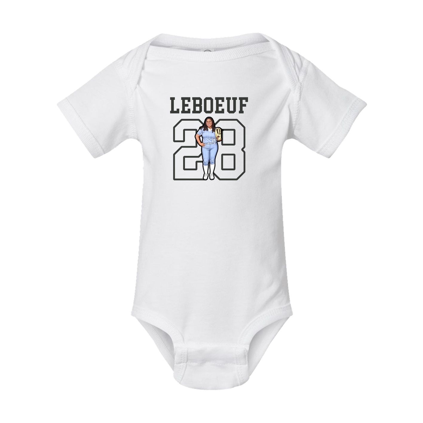 Baby Onesie — Shirsey in White