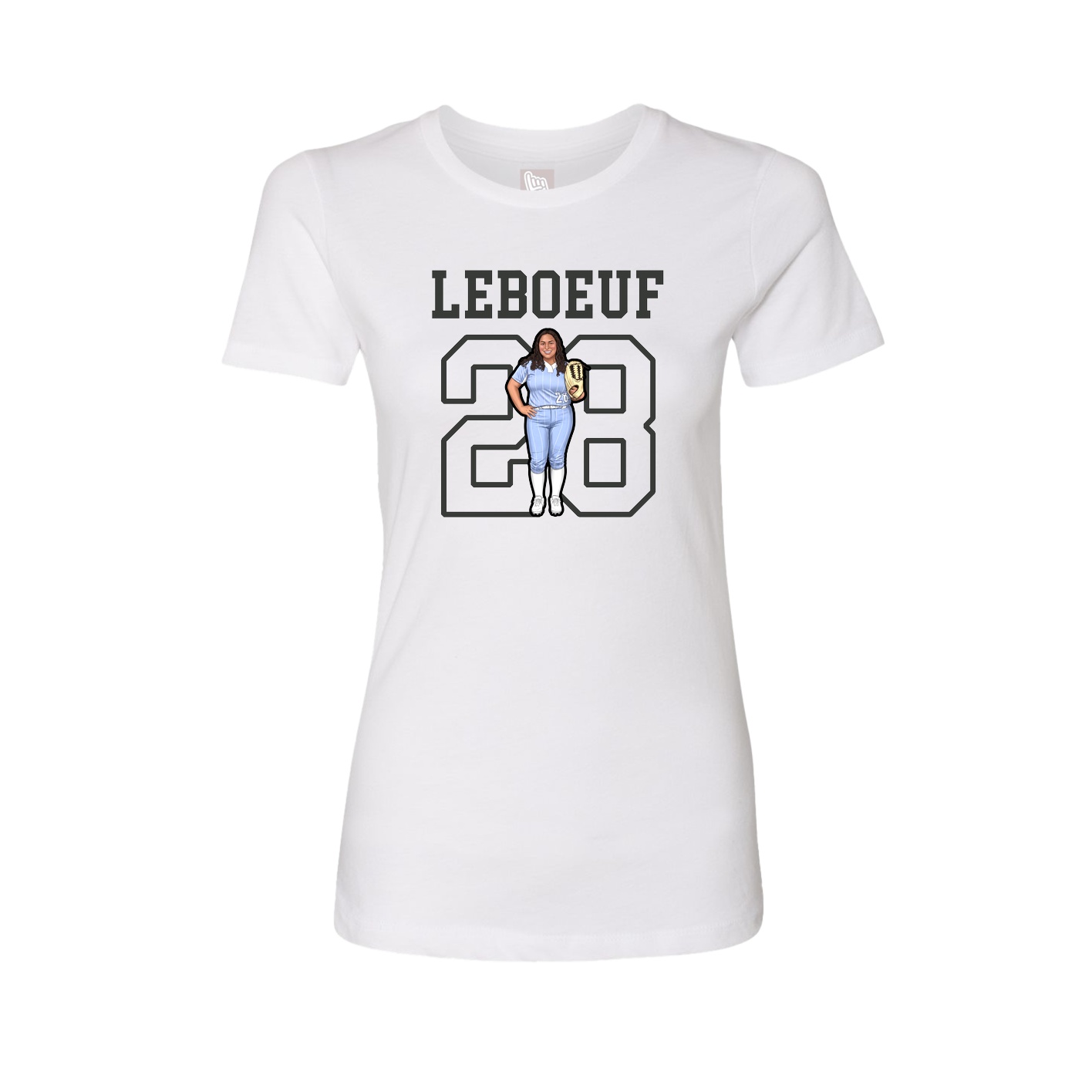 Fitted Women's Tee — Shirsey in White