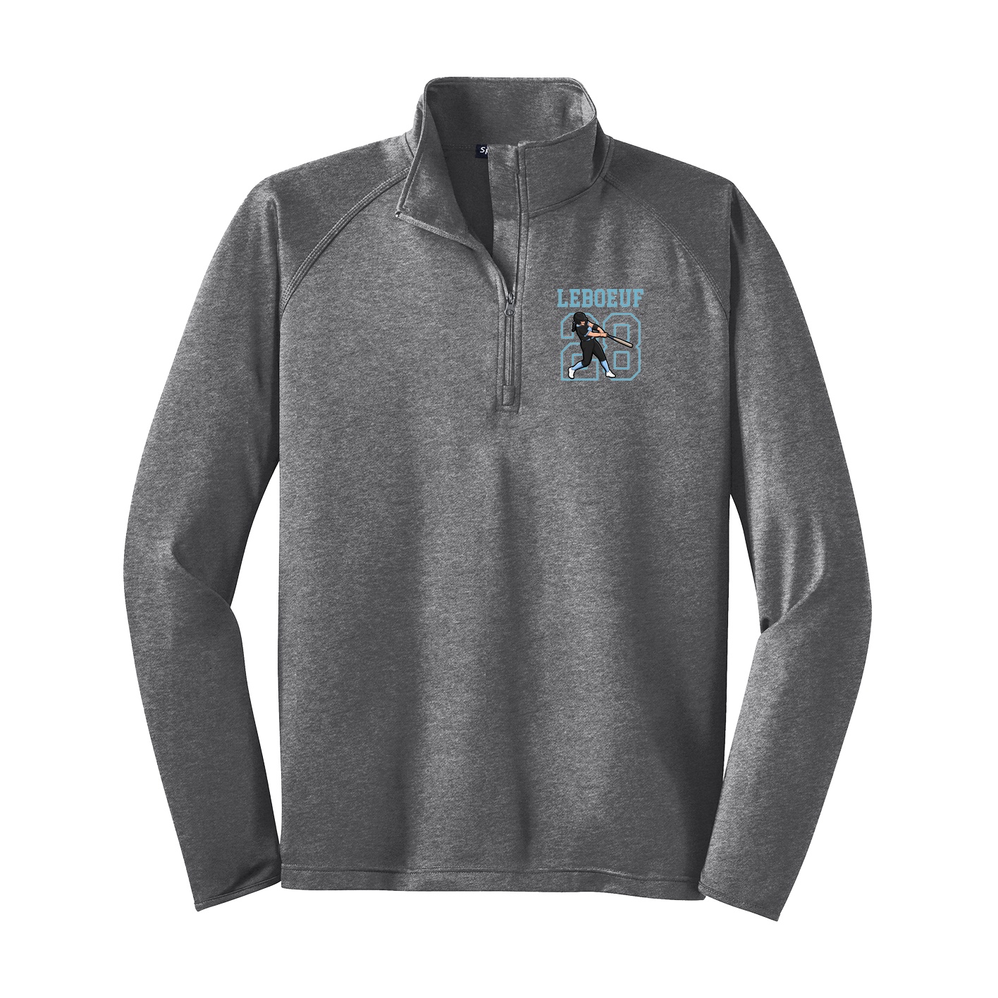 Q-Zip Pullover — Shirsey in Grey