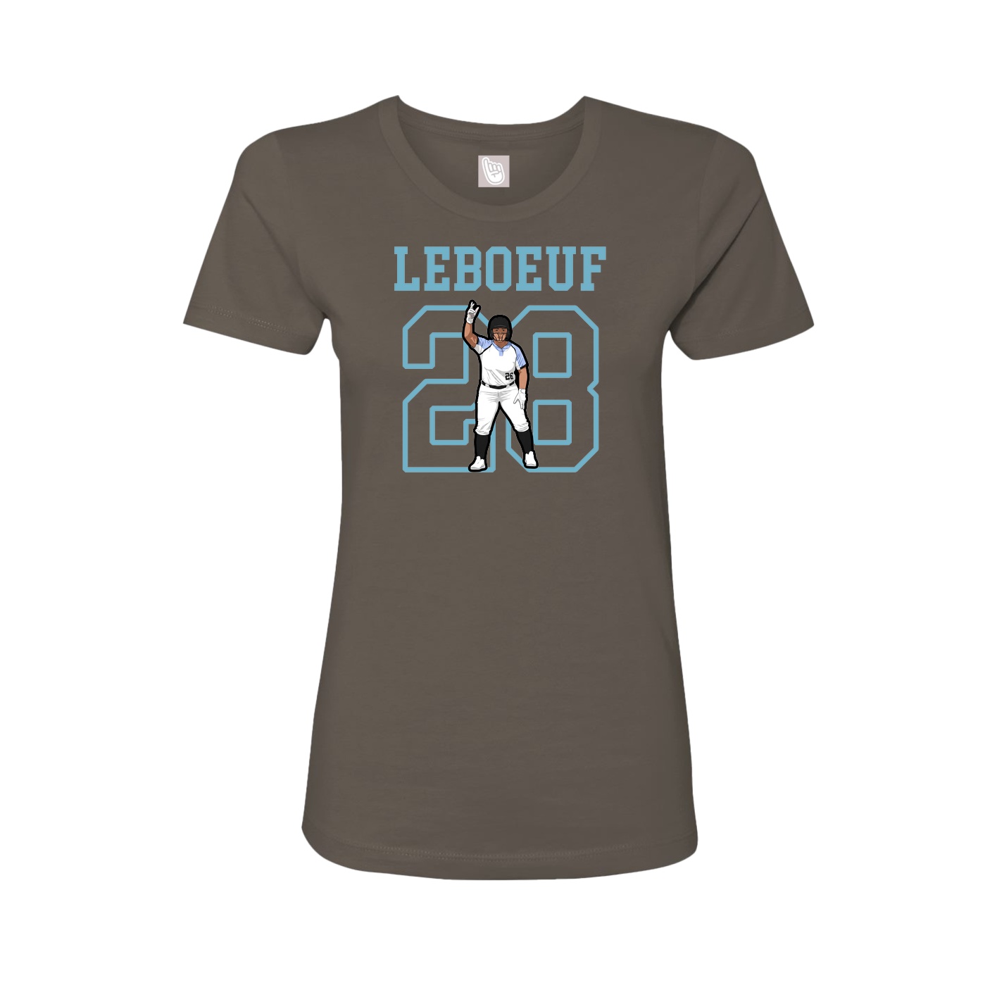 Fitted Women's Tee — Shirsey in Grey