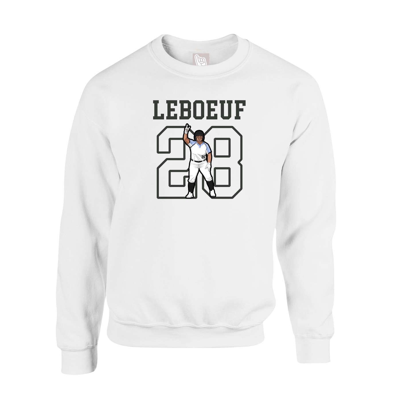 Fleece Crew — Shirsey in White