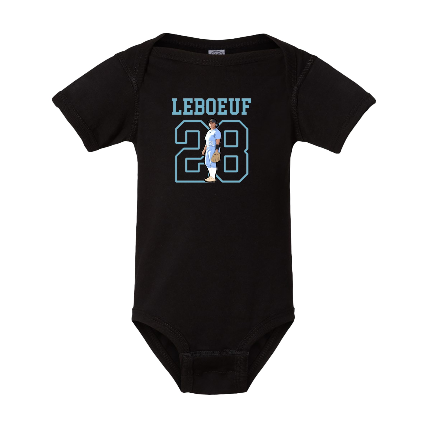 Baby Onesie — Shirsey in Black