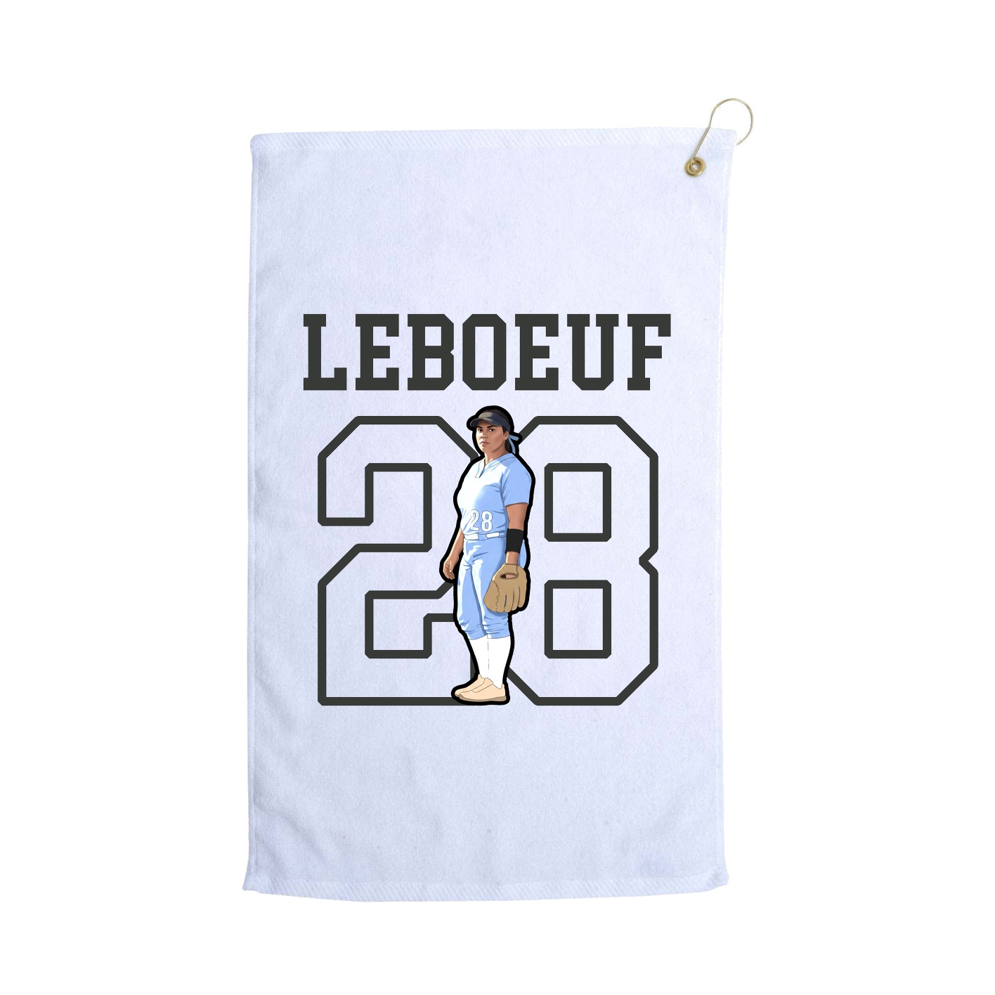 Golf Towel — Shirsey in White