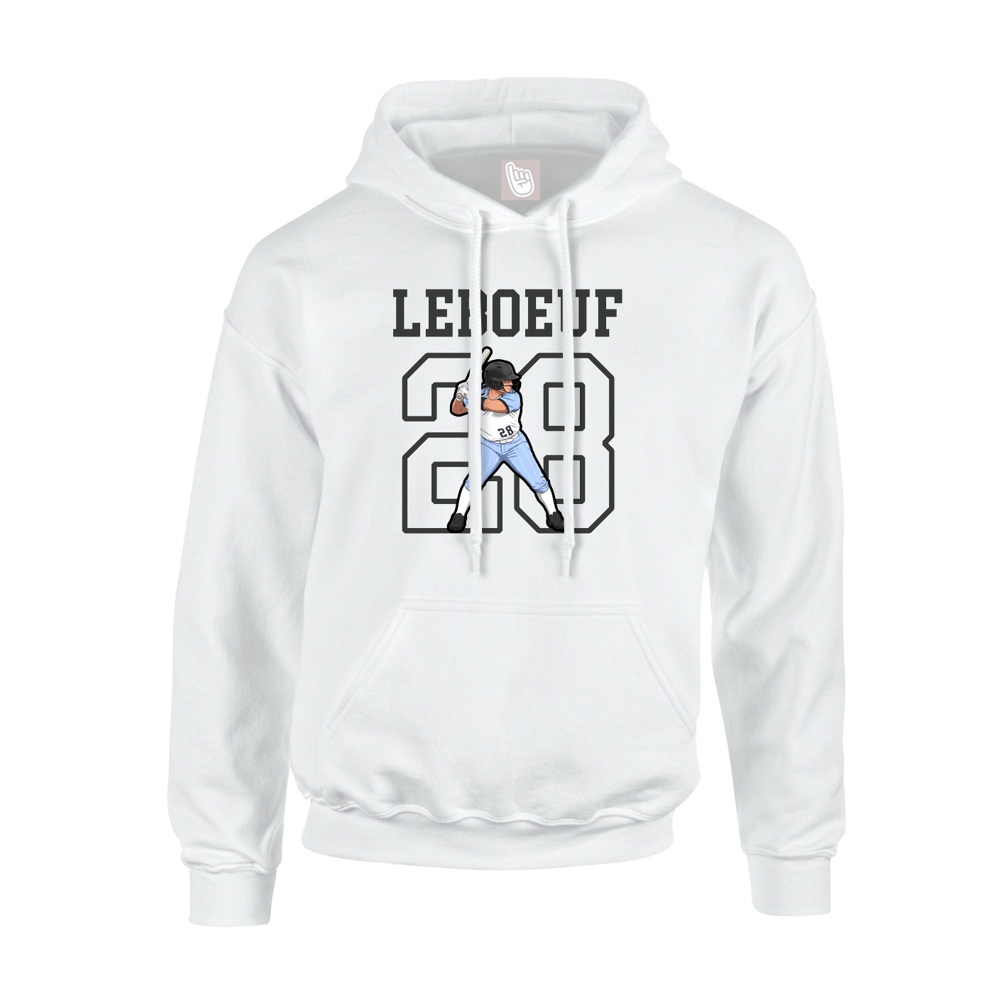 Youth Hoodie — Shirsey in White