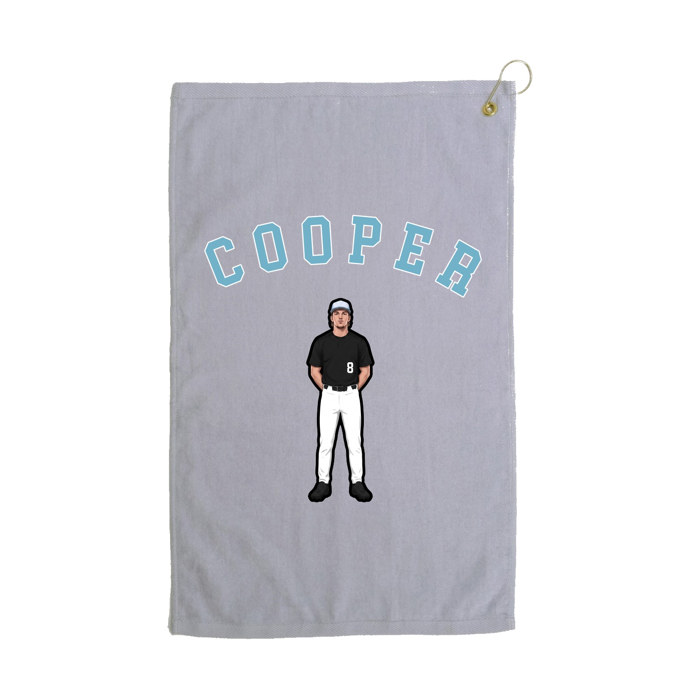 Golf Towel — Shirsey Arch in Grey