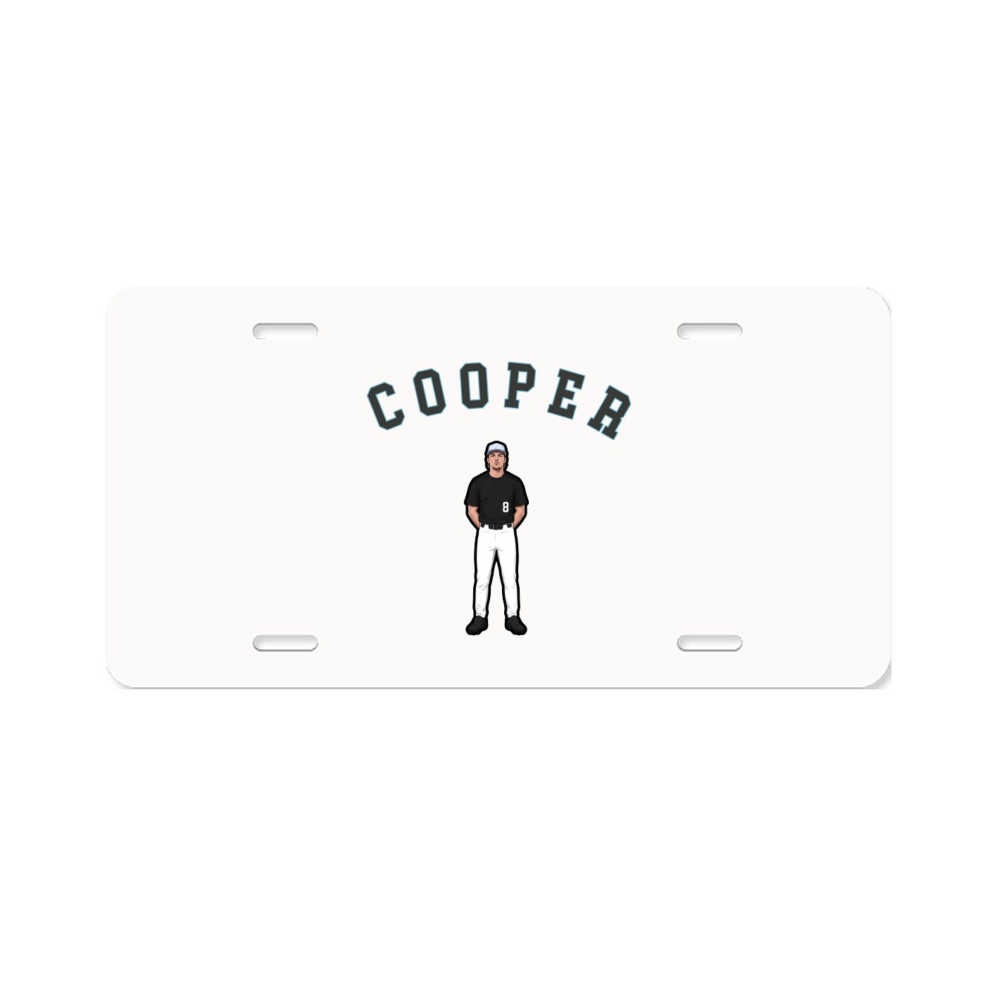 License Plate — Shirsey Arch in Classic