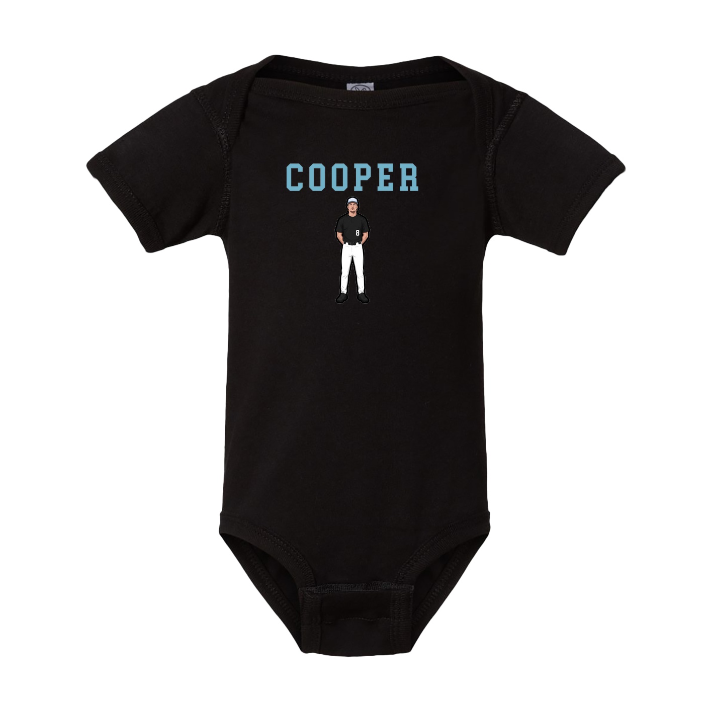 Baby Onesie — Shirsey in Black