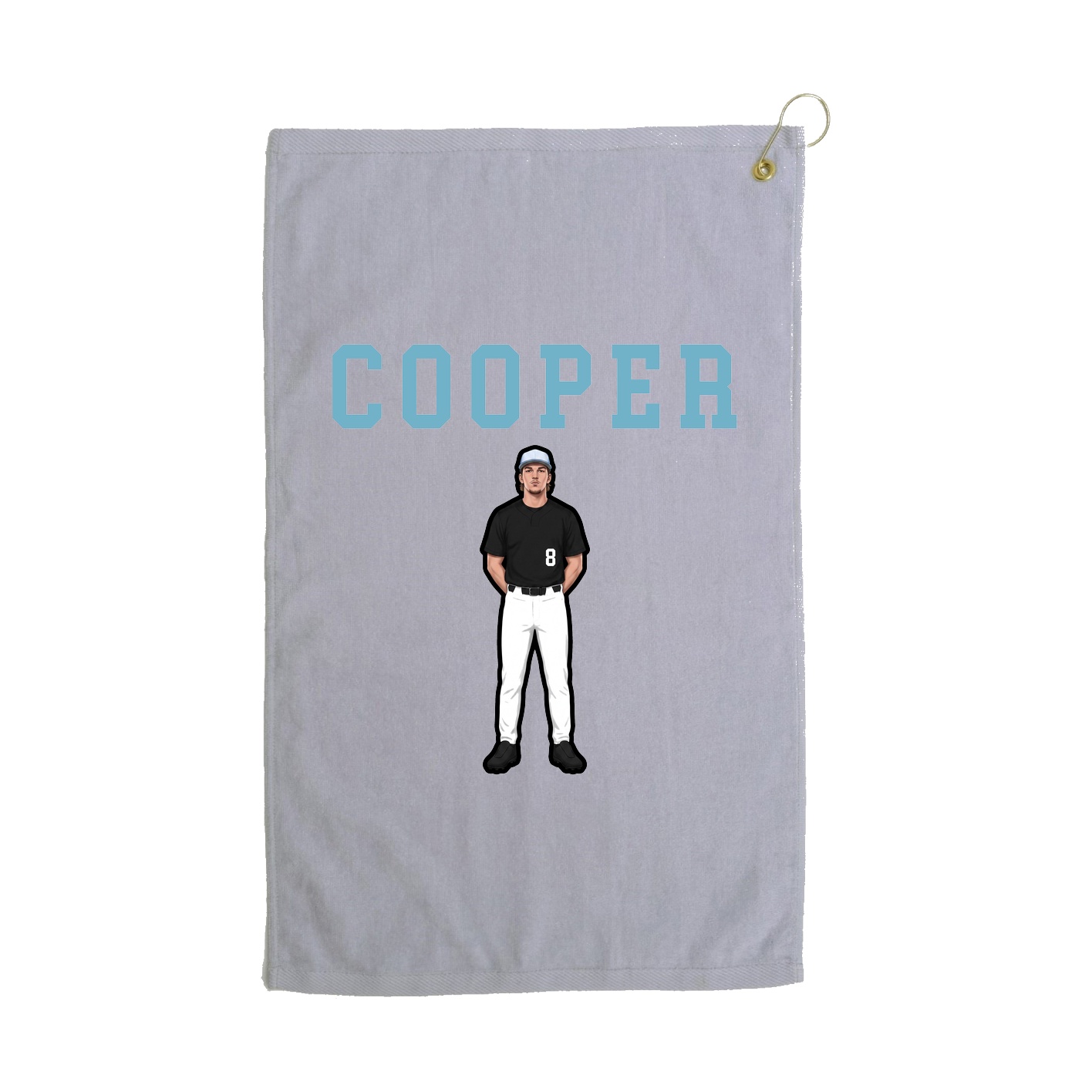 Golf Towel — Shirsey in Grey