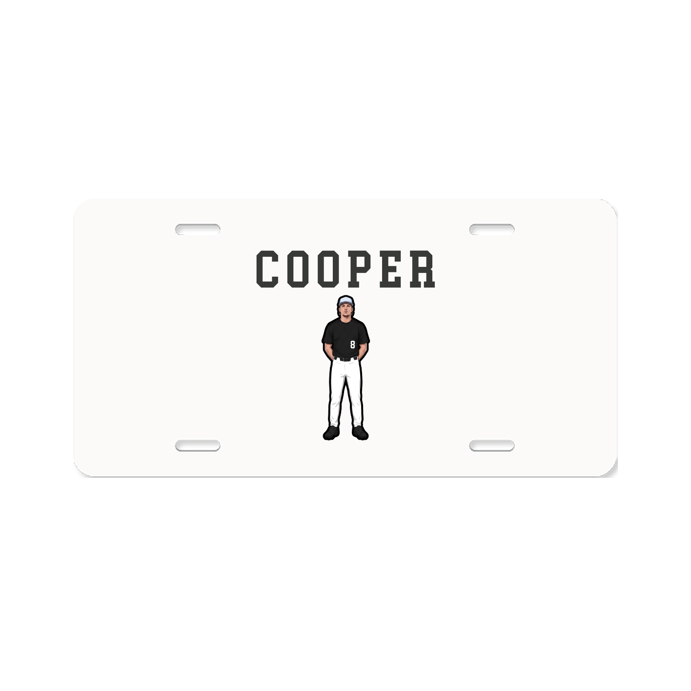 License Plate — Shirsey in Classic