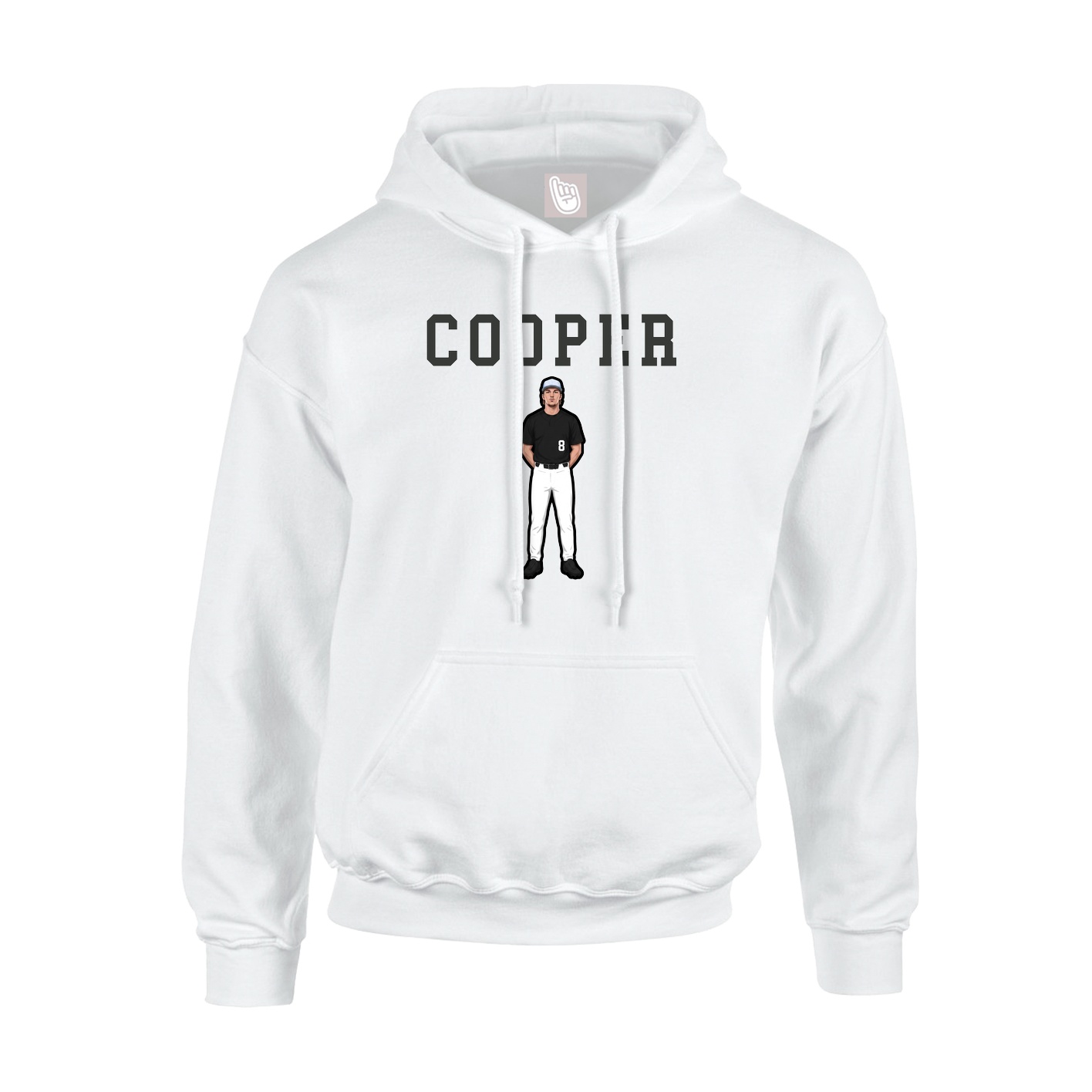 Youth Hoodie — Shirsey in White