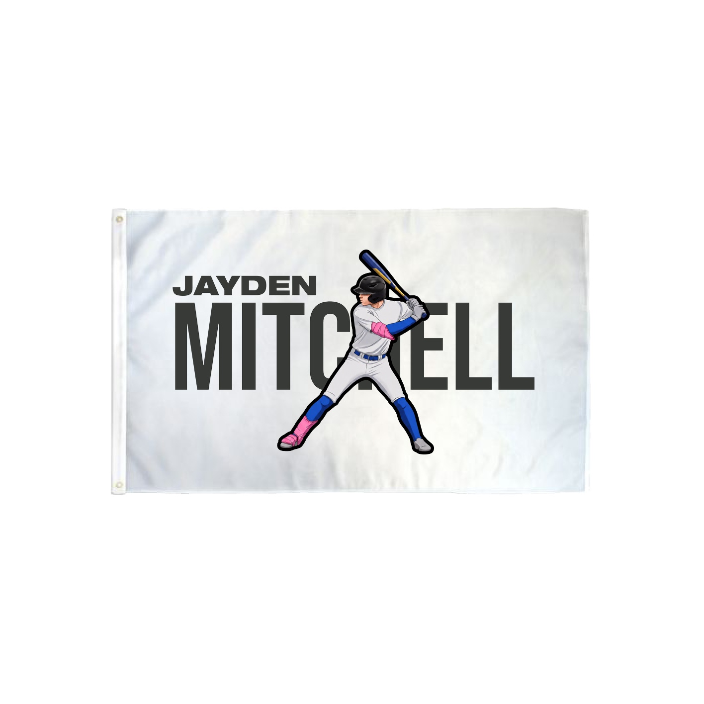 3x5 Flag — Player Name in Classic