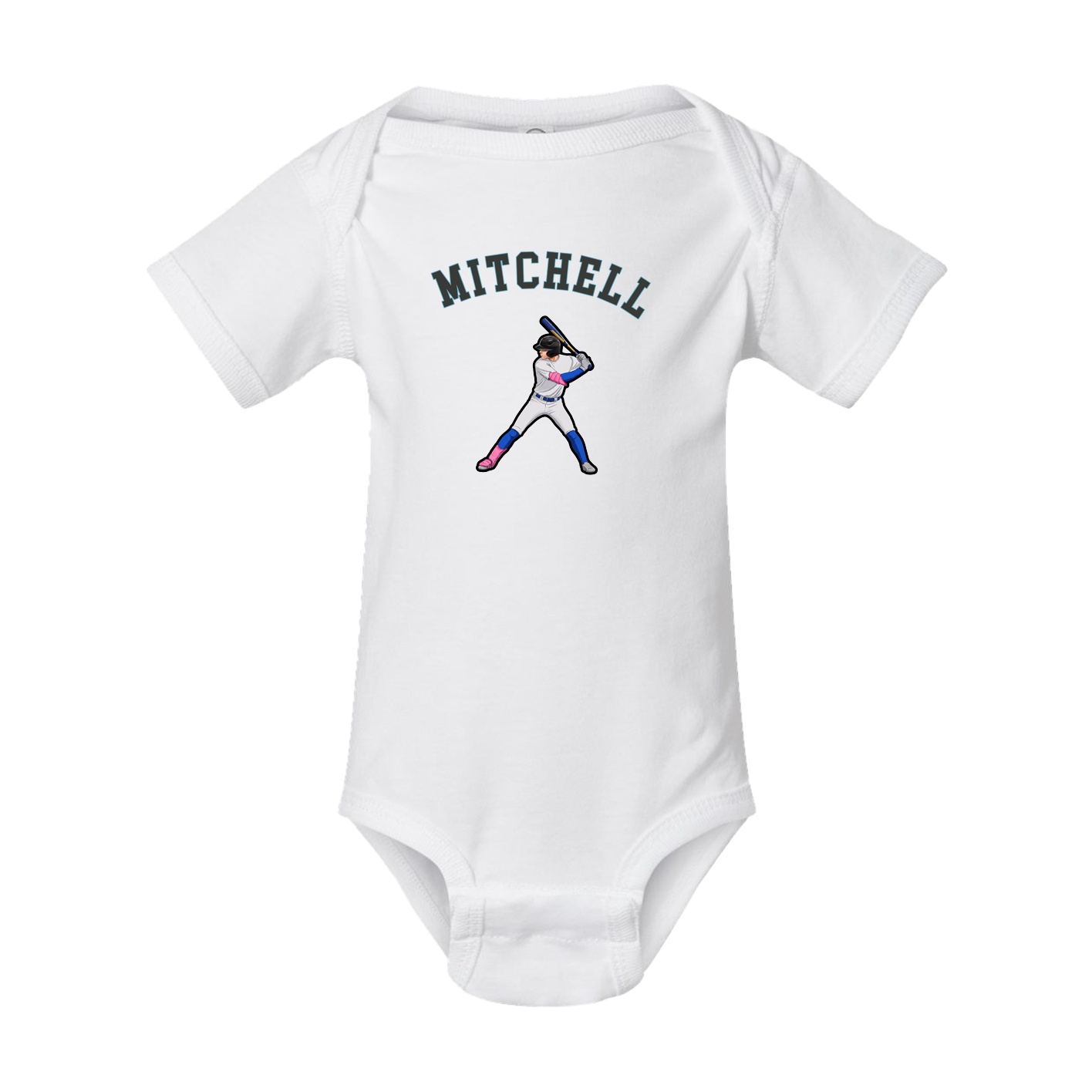 Baby Onesie — Shirsey Arch in White