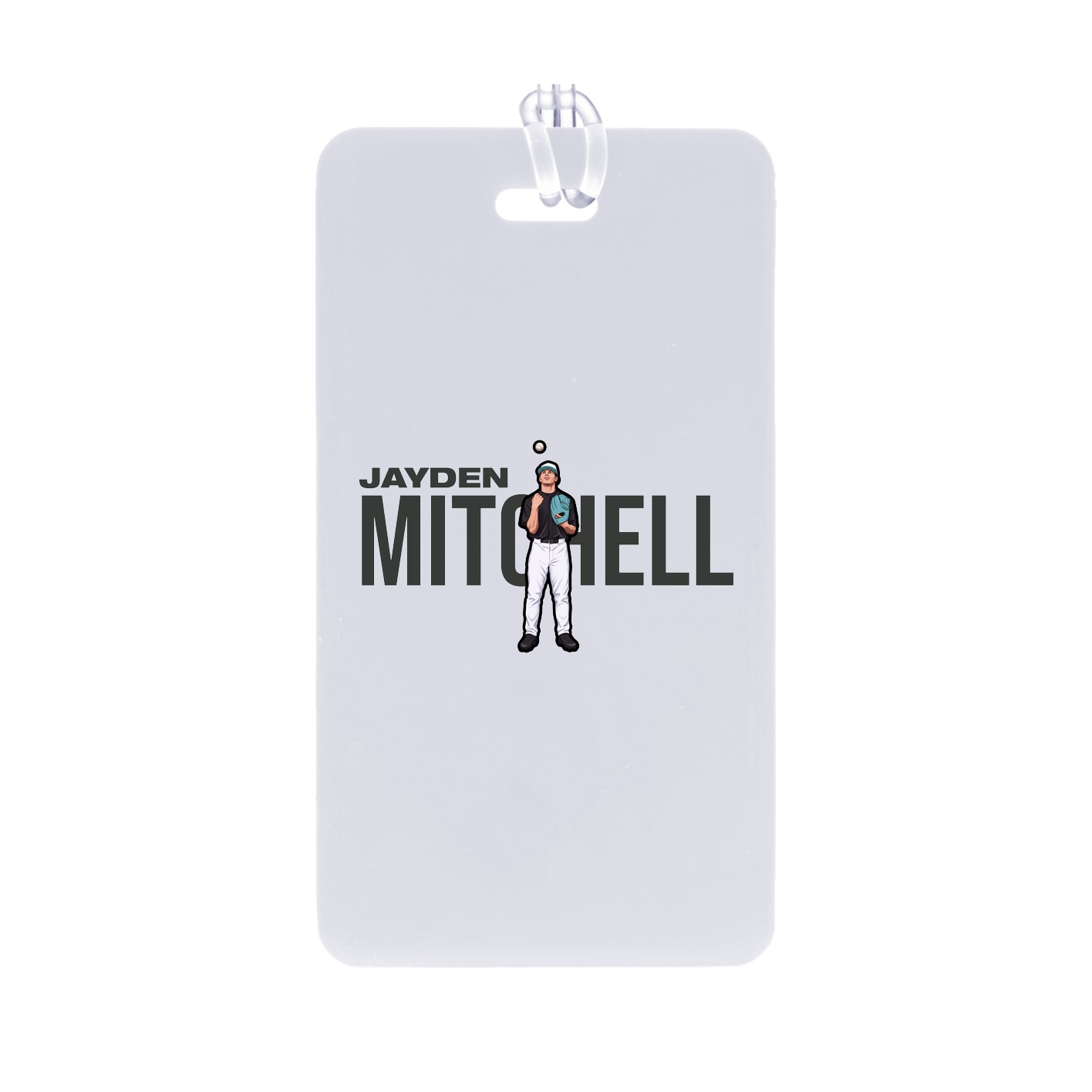 Bag Tag — Player Name in Classic