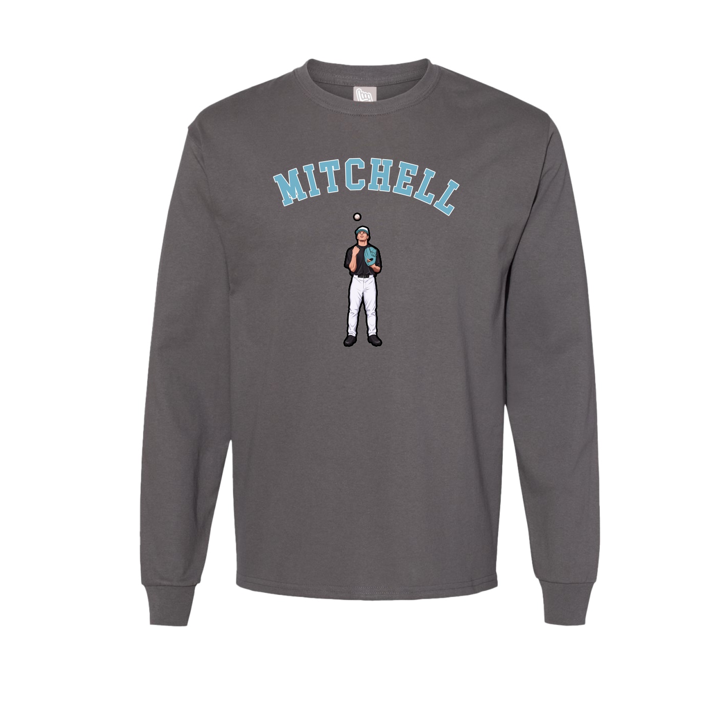 Long Sleeve Tee — Shirsey Arch in Grey
