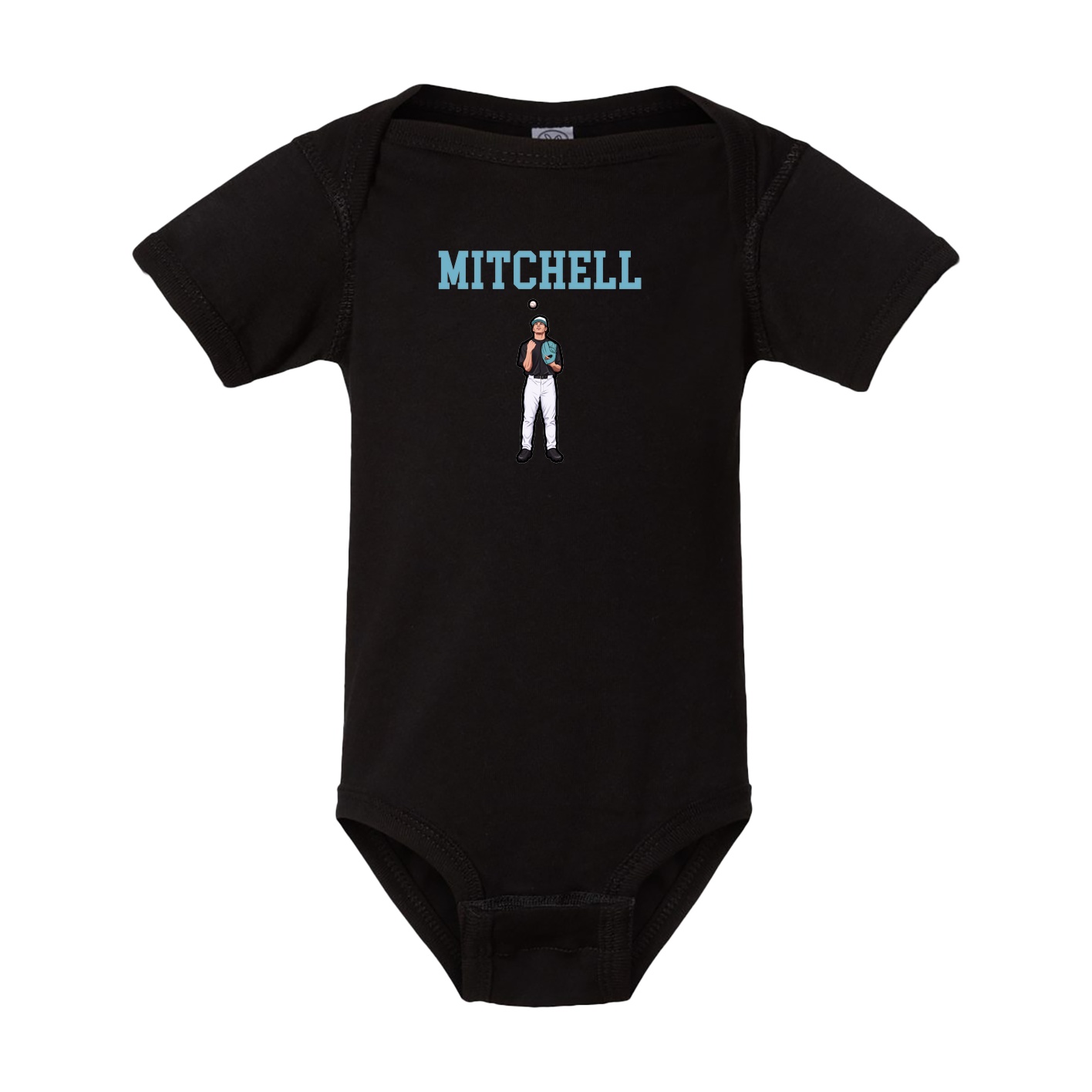 Baby Onesie — Shirsey in Black