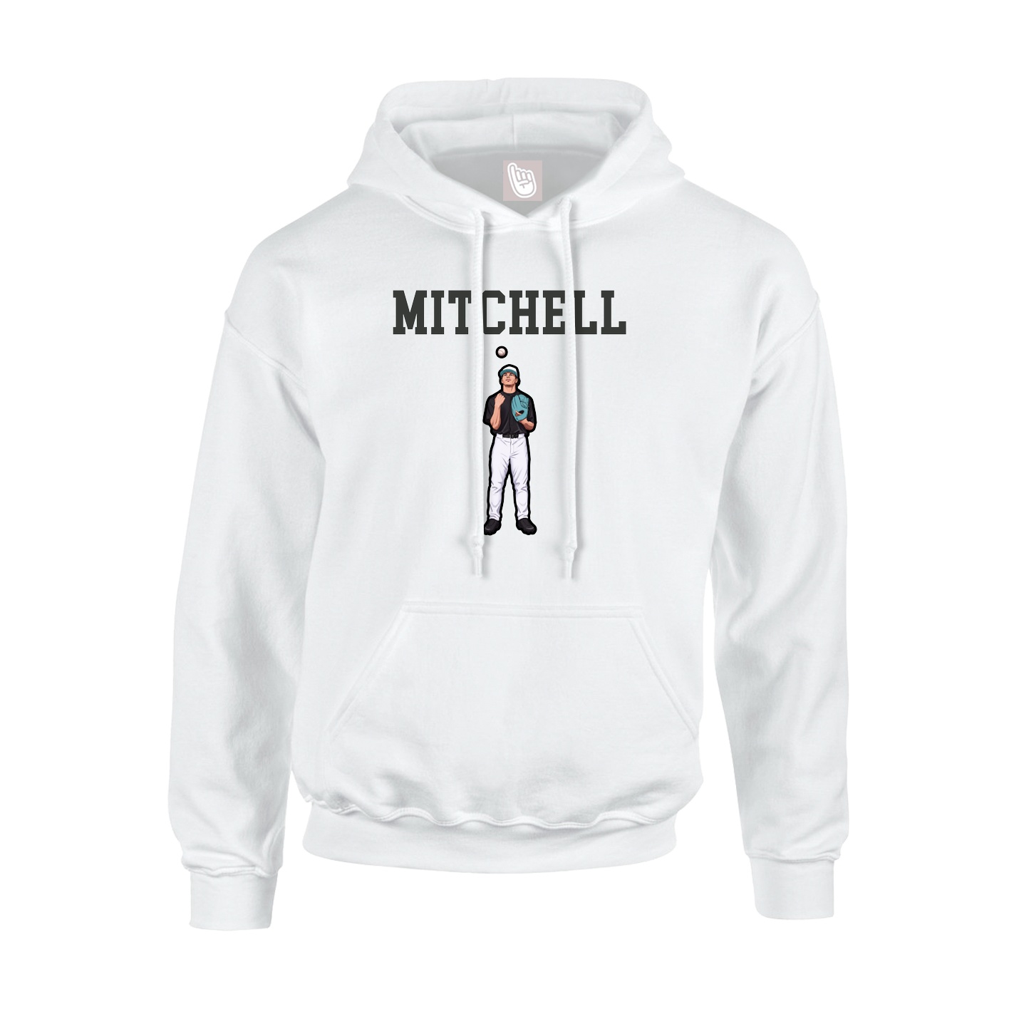 Youth Hoodie — Shirsey in White
