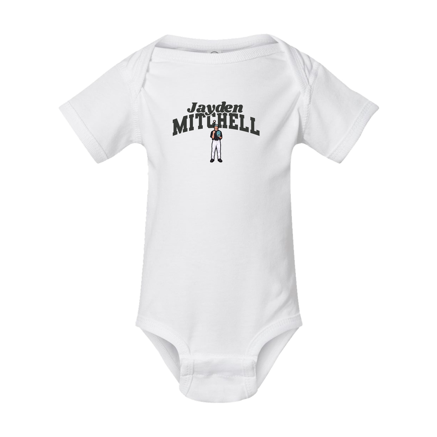 Baby Onesie — Signature Arch in White
