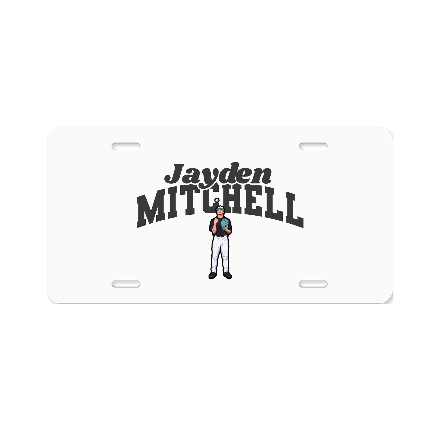 License Plate — Signature Arch in Classic