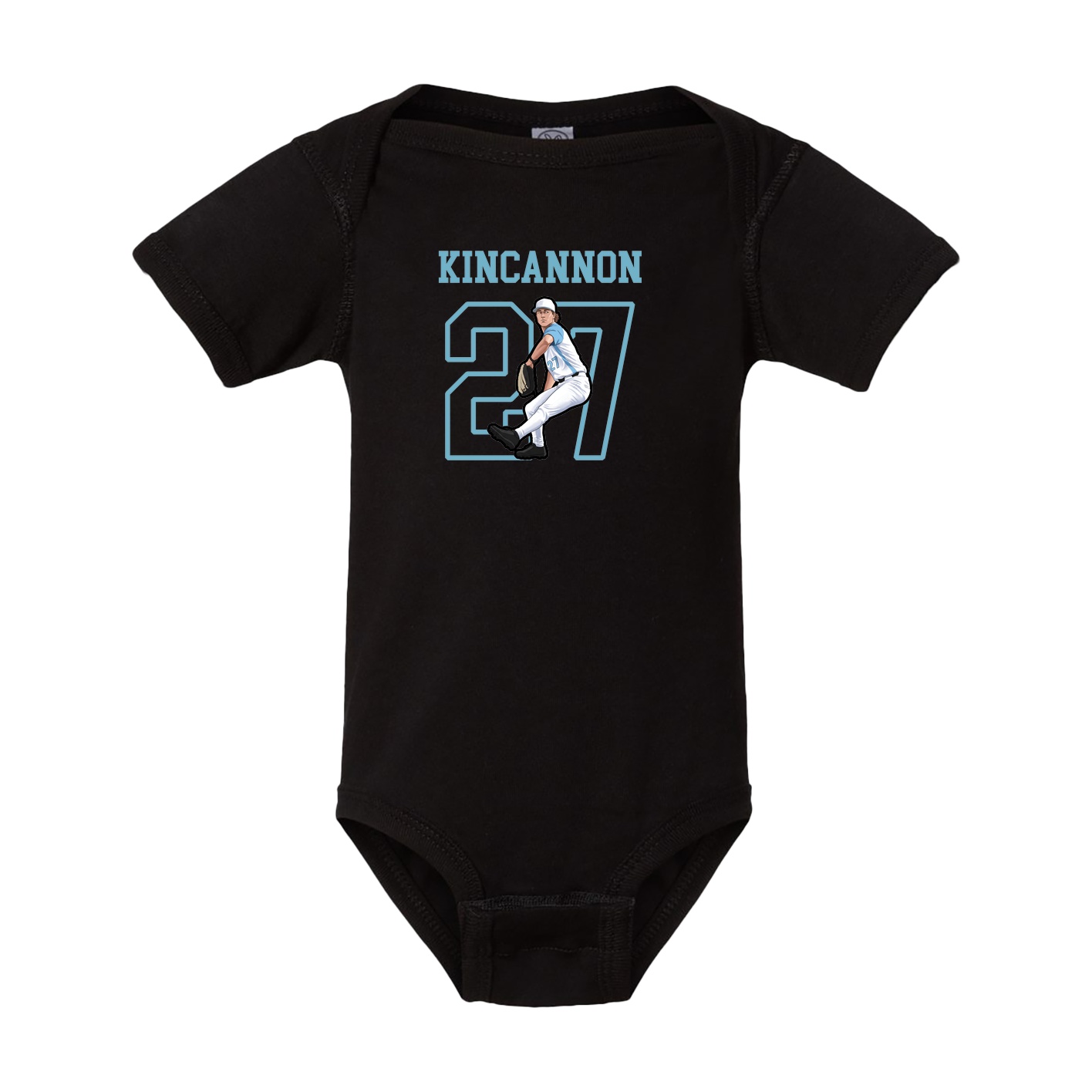 Baby Onesie — Shirsey in Black