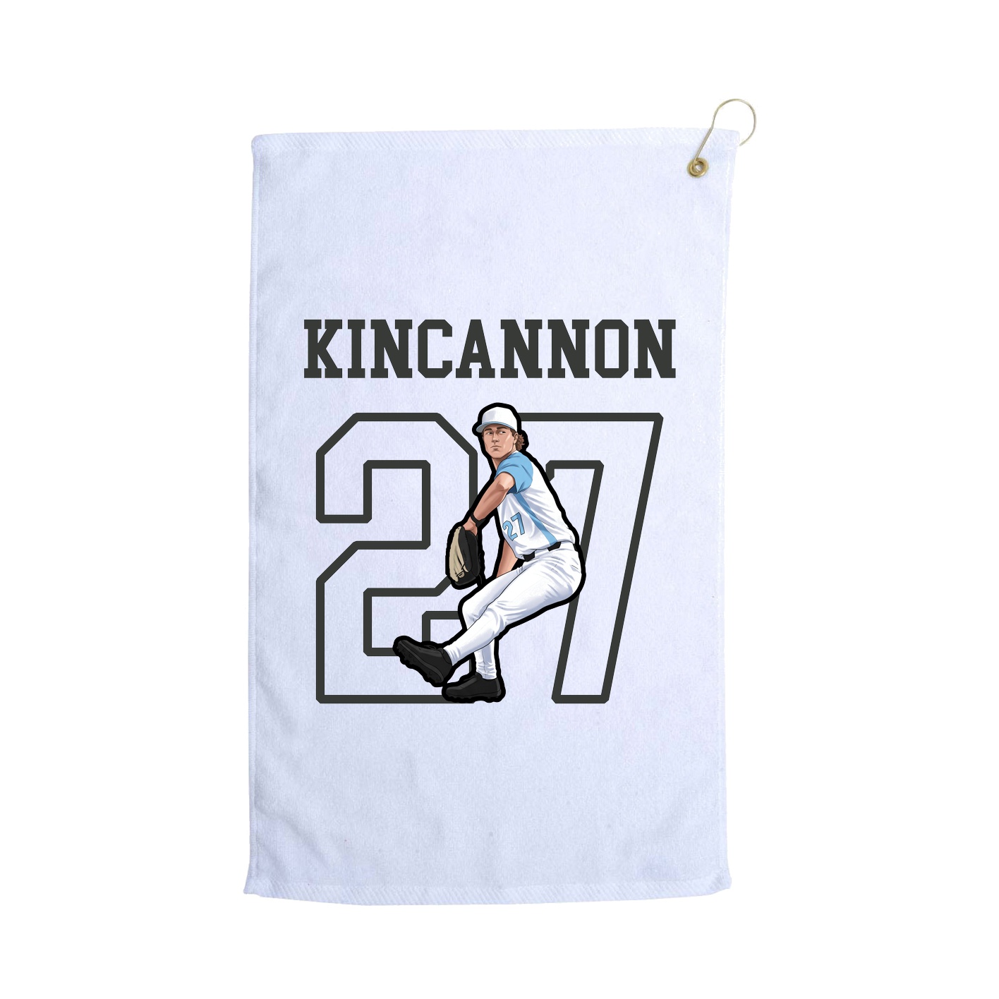 Golf Towel — Shirsey in White