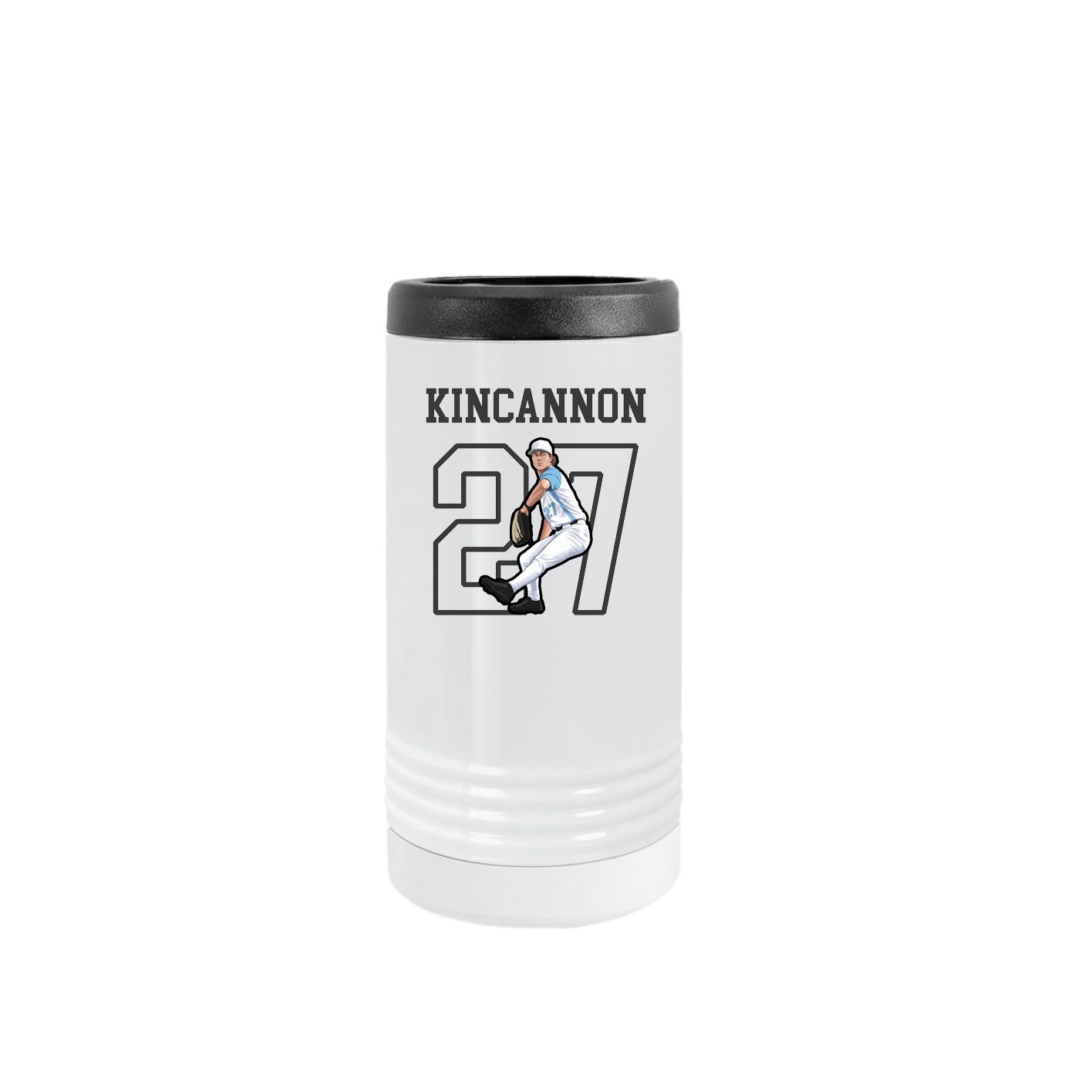 Slim Beverage Holder — Shirsey in White
