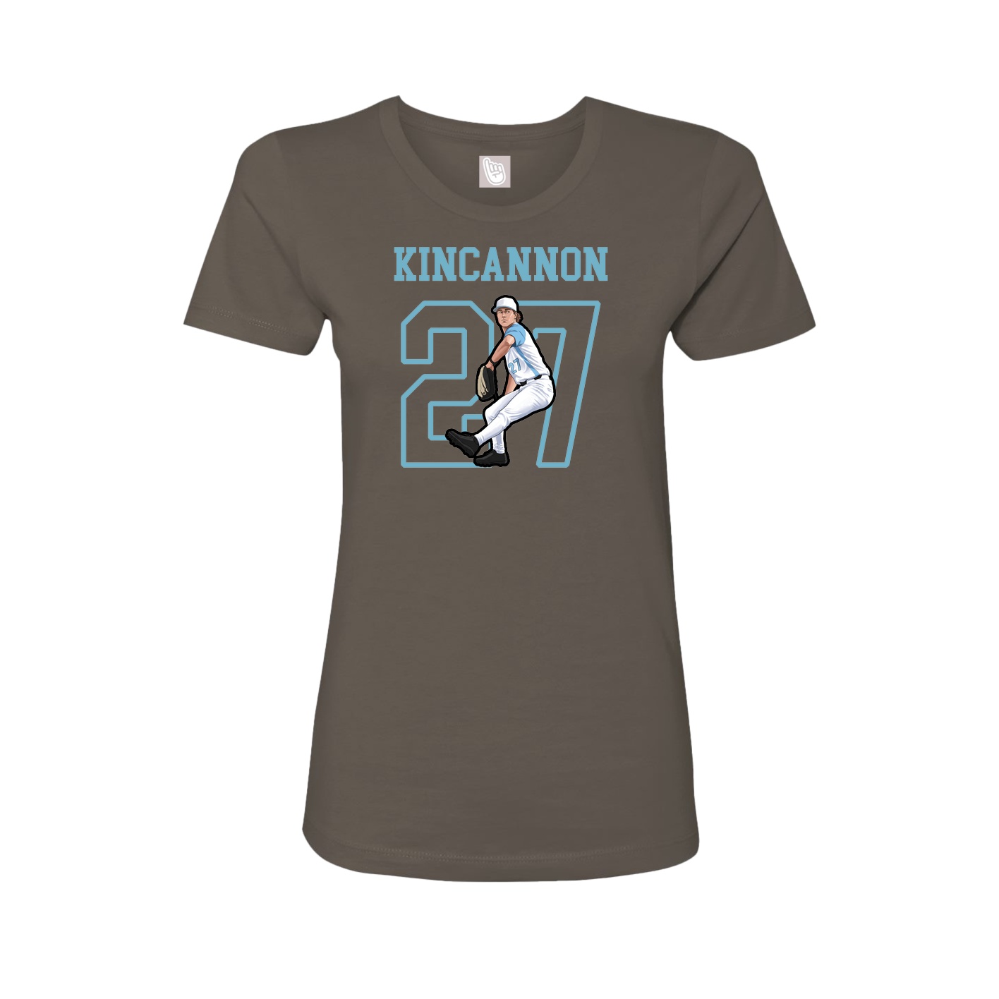 Fitted Women's Tee — Shirsey in Grey