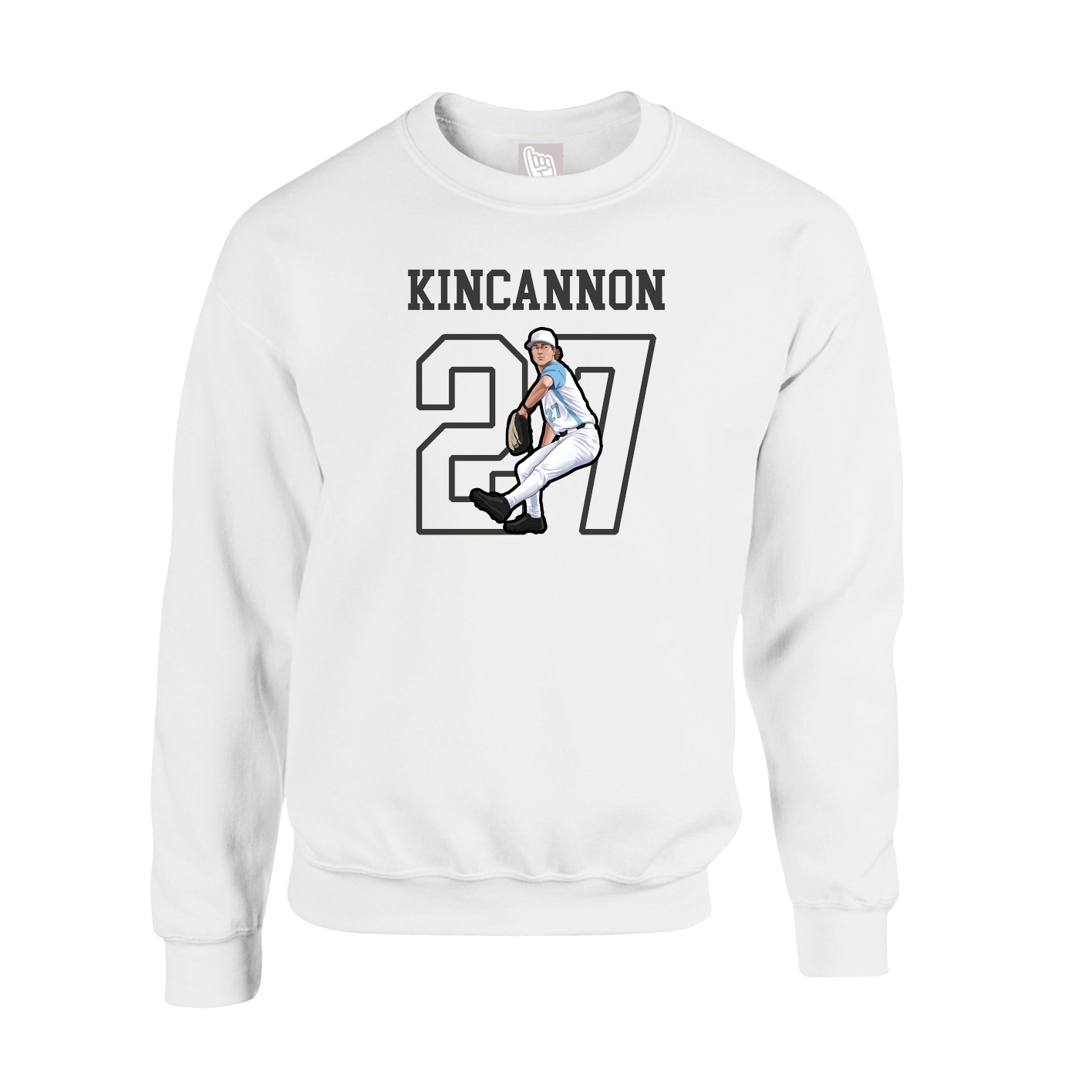 Fleece Crew — Shirsey in White