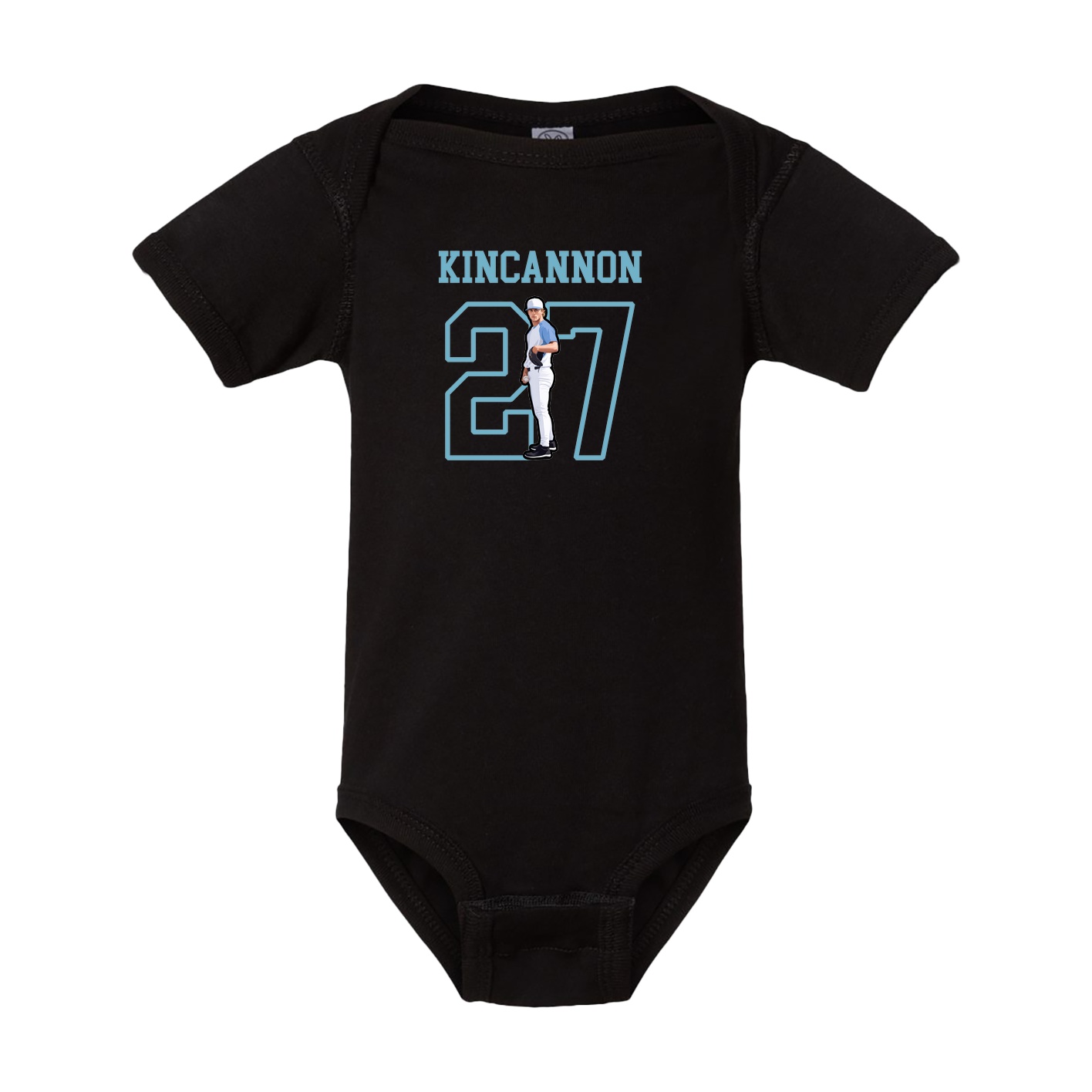 Baby Onesie — Shirsey in Black