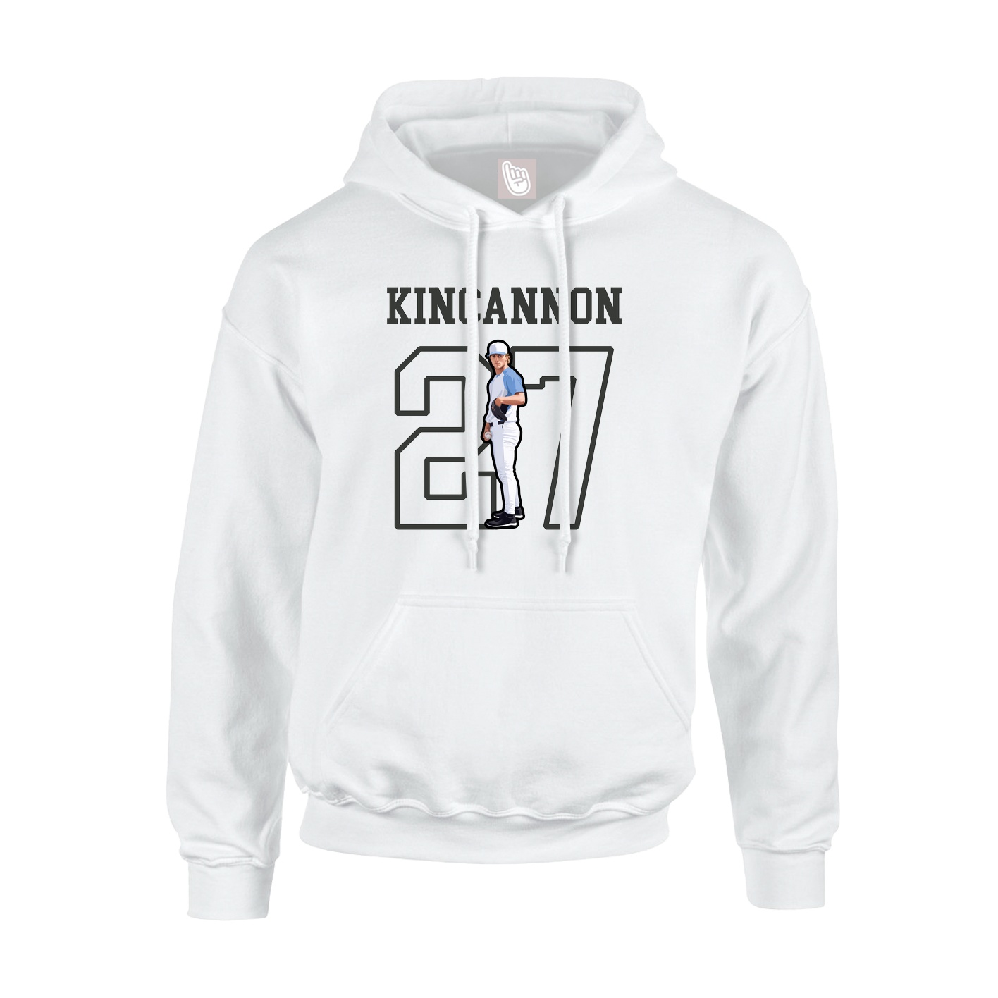 Youth Hoodie — Shirsey in White