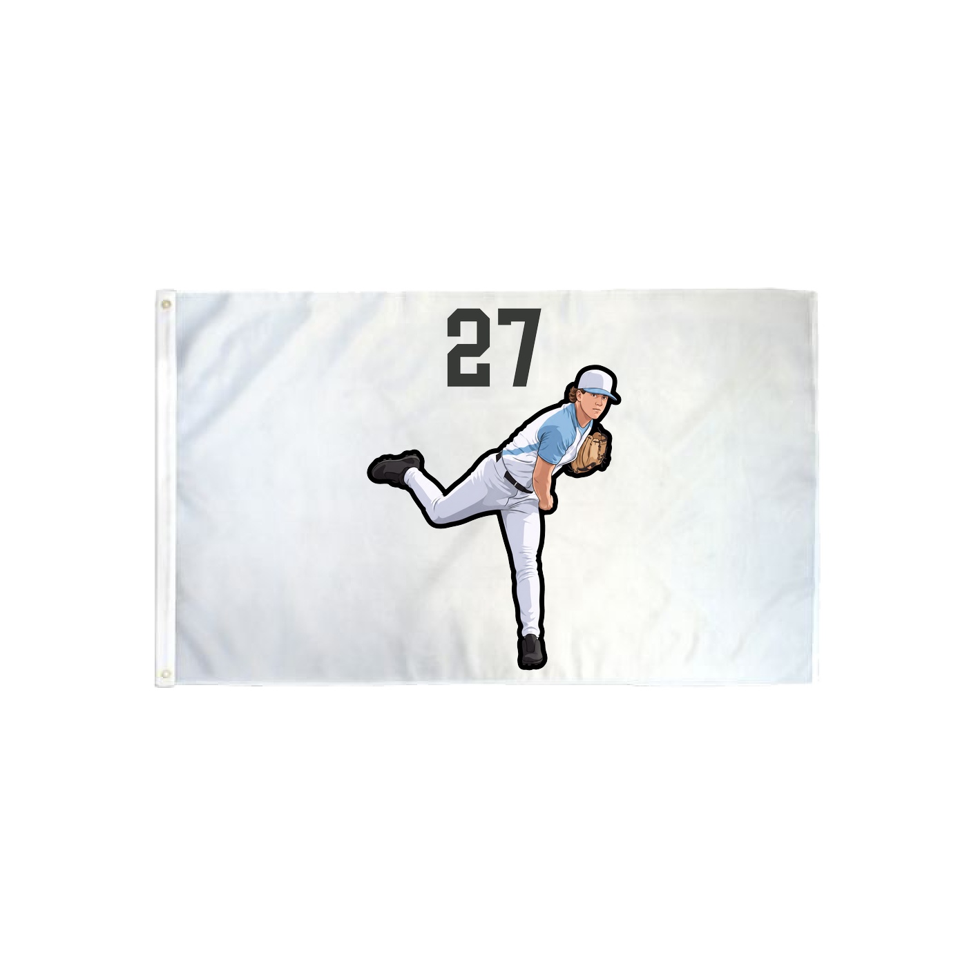 3x5 Flag — Number Top in Classic