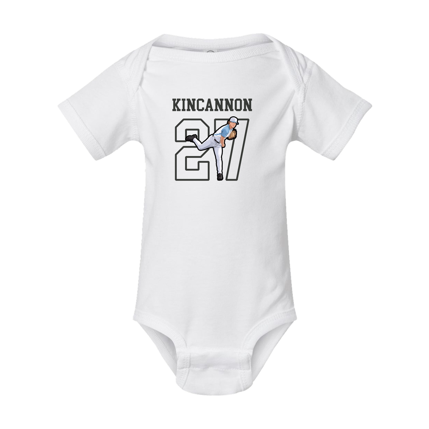 Baby Onesie — Shirsey in White