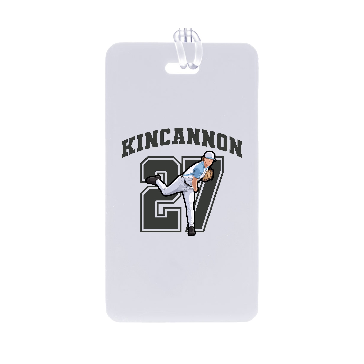 Bag Tag — Number in Classic