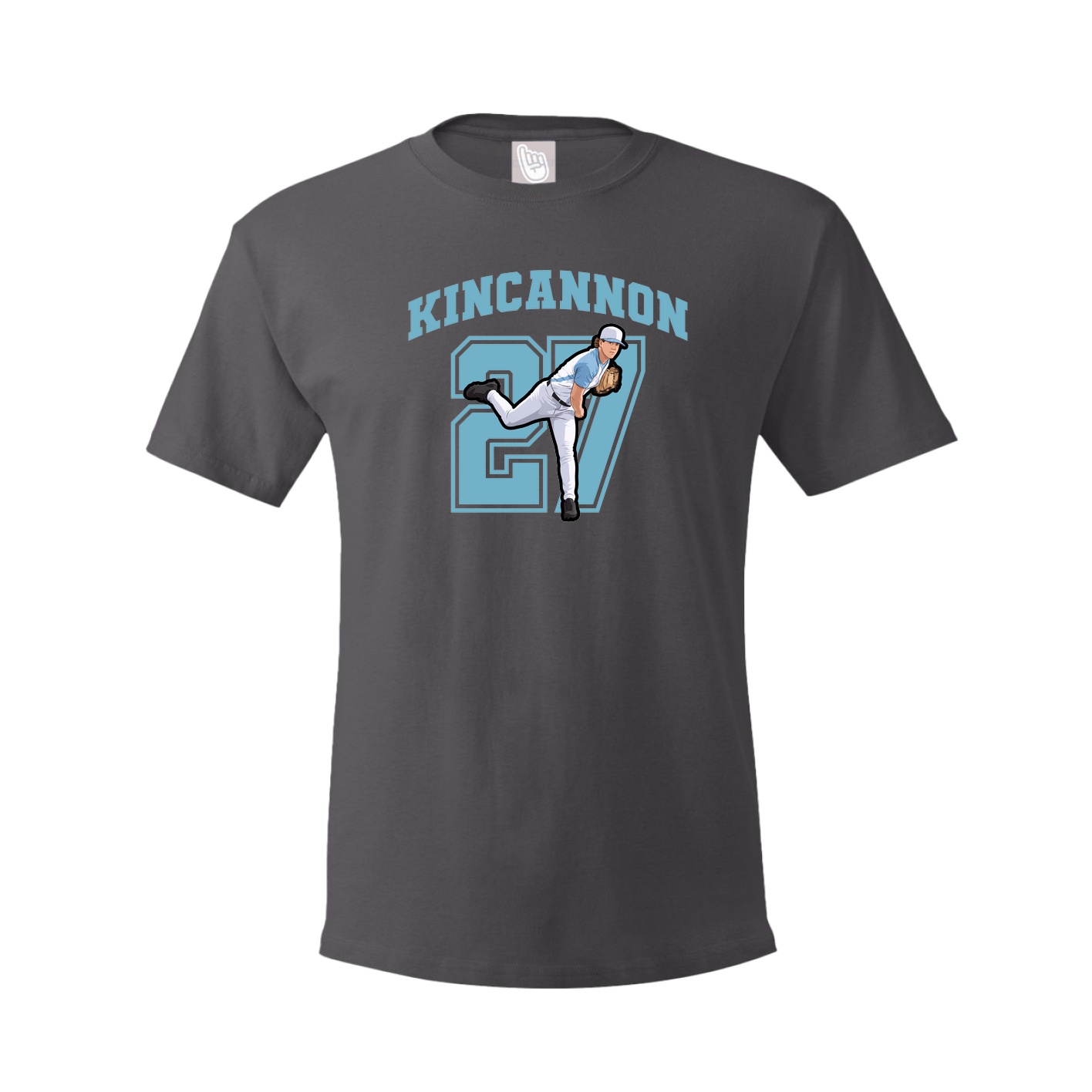 Tee — Number in Grey