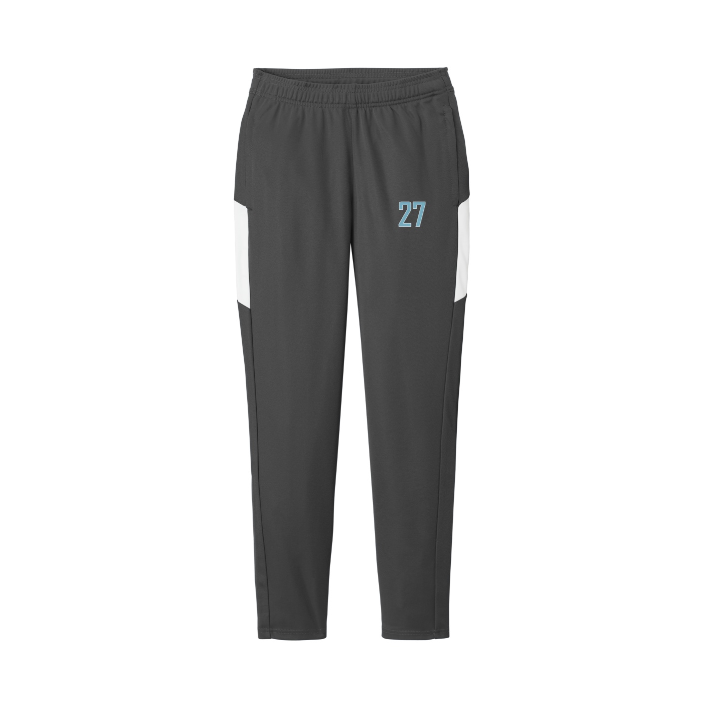 Women's Team Travel Pant — Front Shirsy in Gray/White