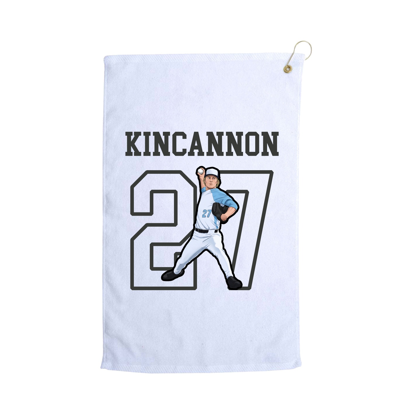 Golf Towel — Shirsey in White