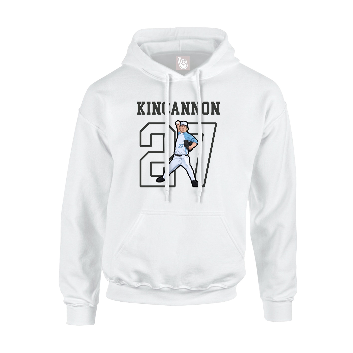 Youth Hoodie — Shirsey in White