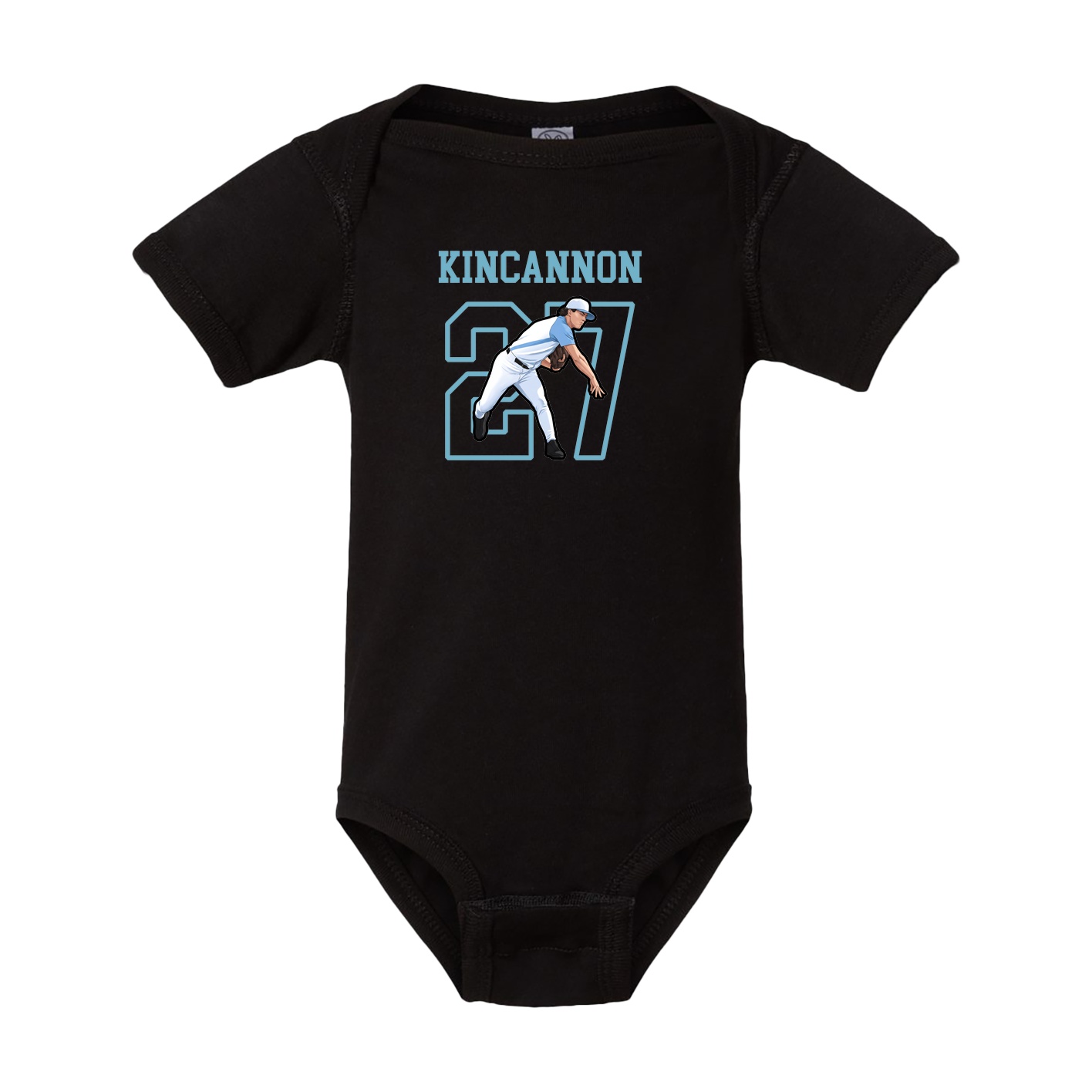 Baby Onesie — Shirsey in Black