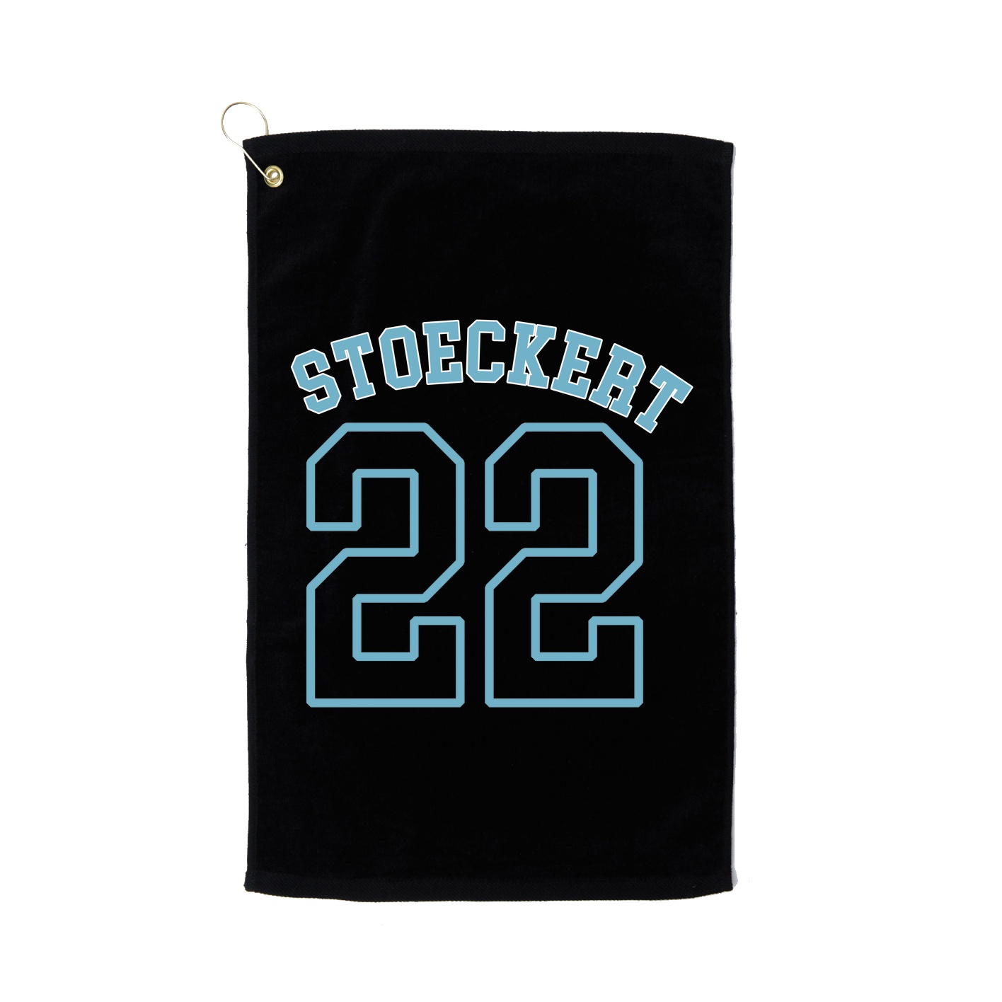 Golf Towel — Shirsey Arch in Black
