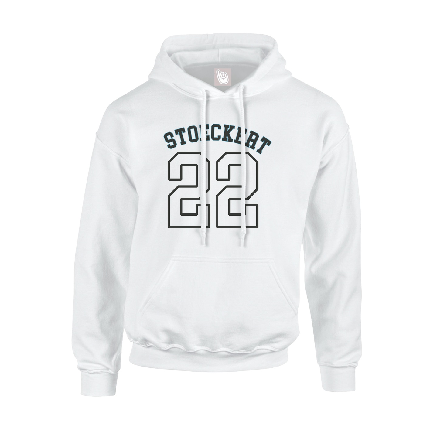 Hoodie — Shirsey Arch in White