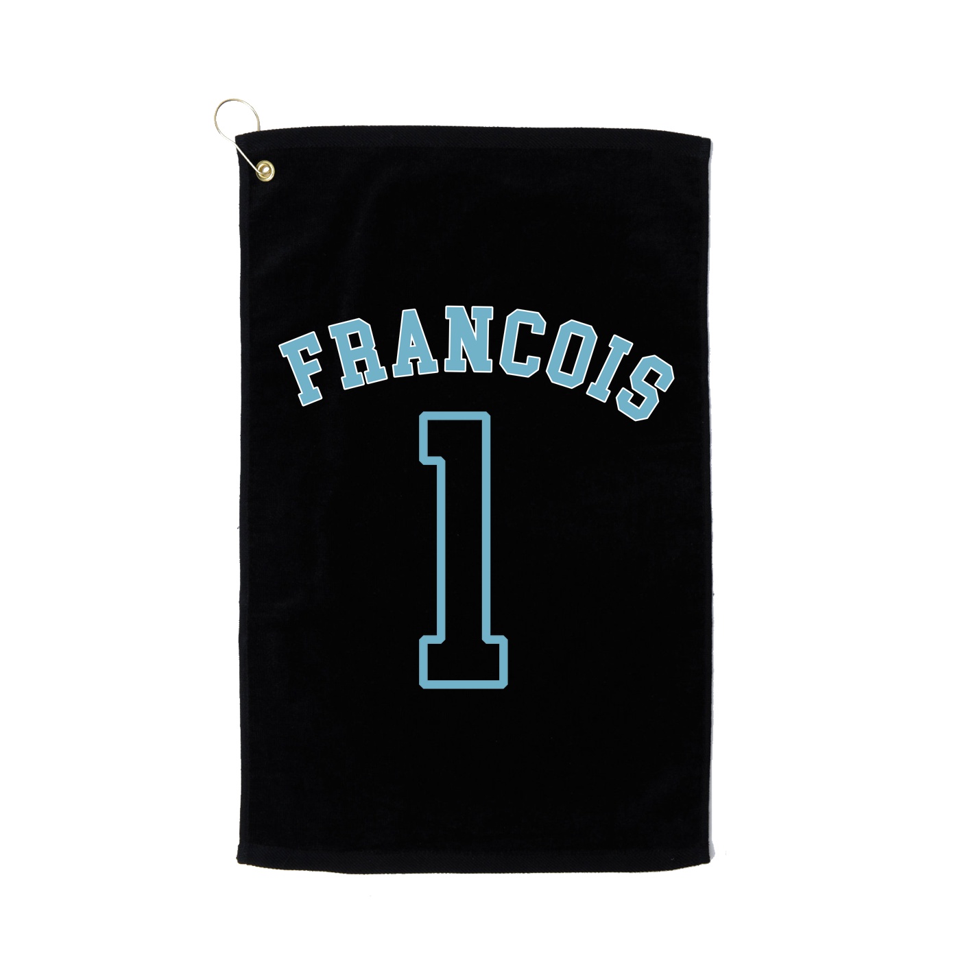 Golf Towel — Shirsey Arch in Black