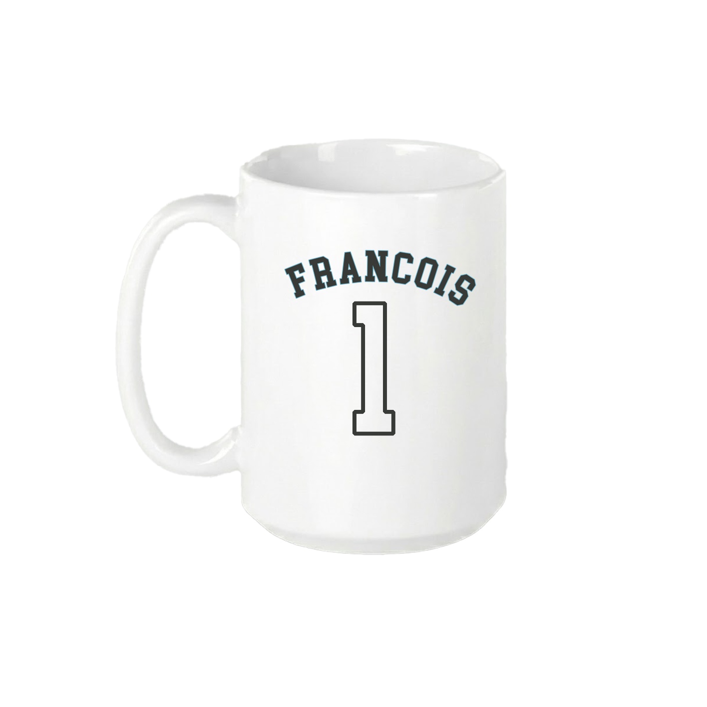 15oz Coffee Mug — Shirsey Arch in White