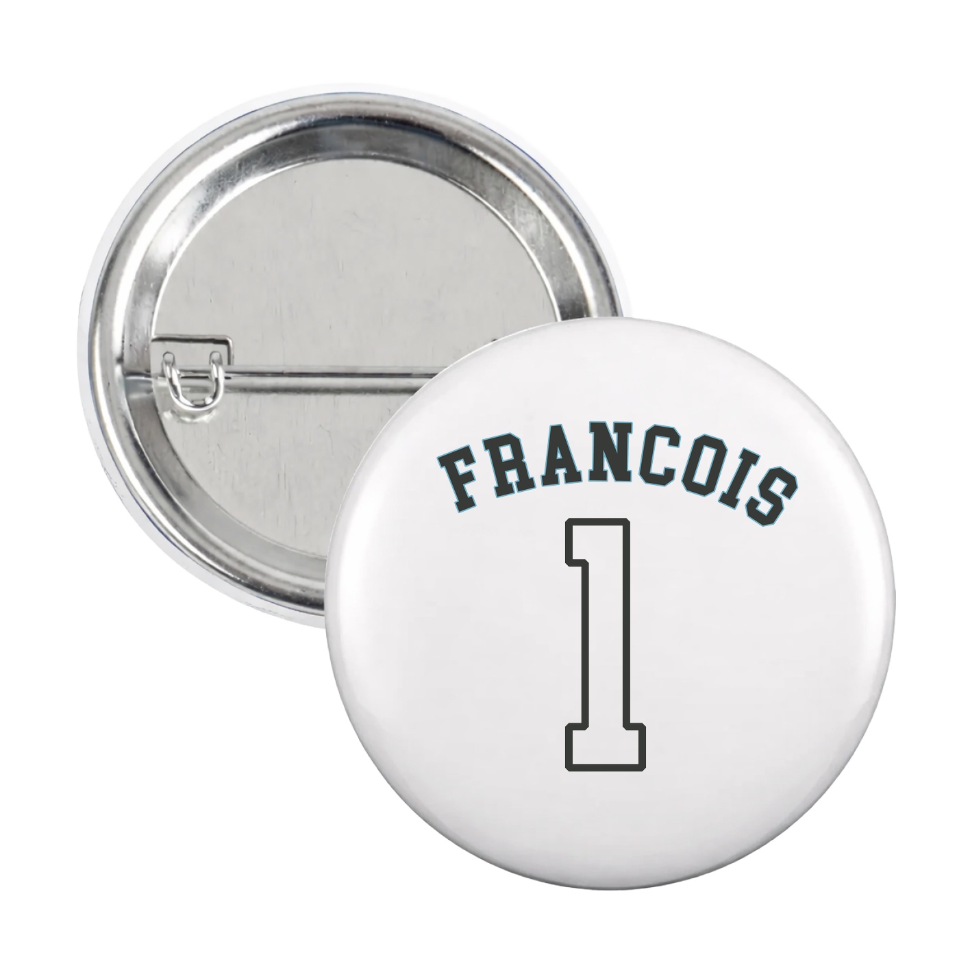 Game Day Button — Shirsey Arch in White