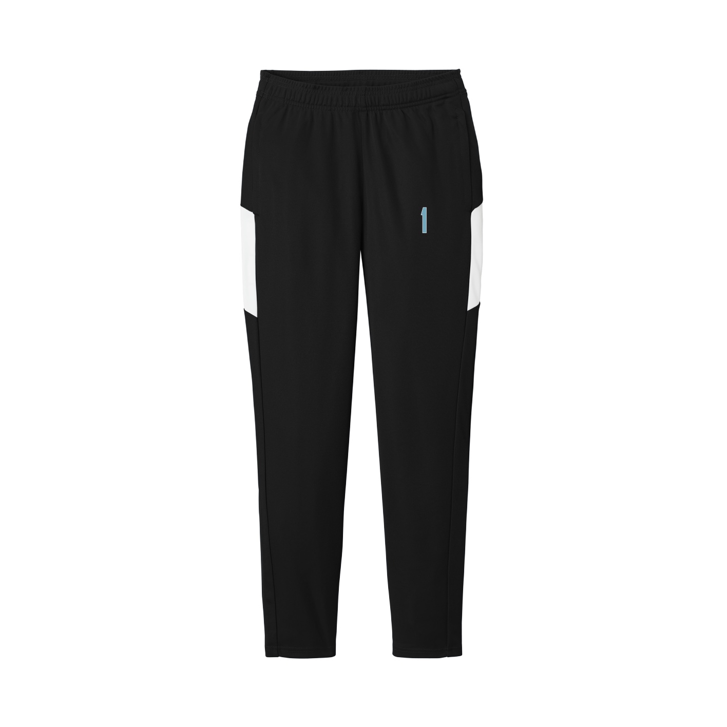 Women's Team Travel Pant — Front Shirsy in Black/White