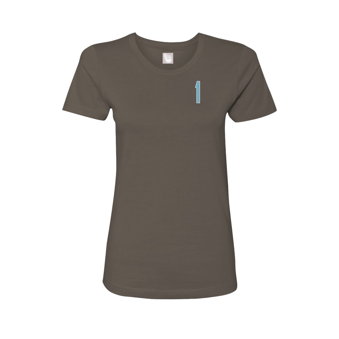 Womens Tee — Front Shirsy in Grey