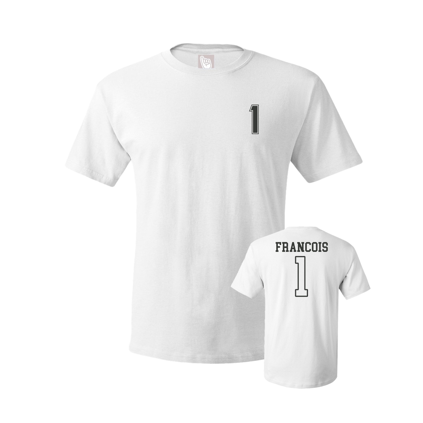 Tee — Chest Back in White