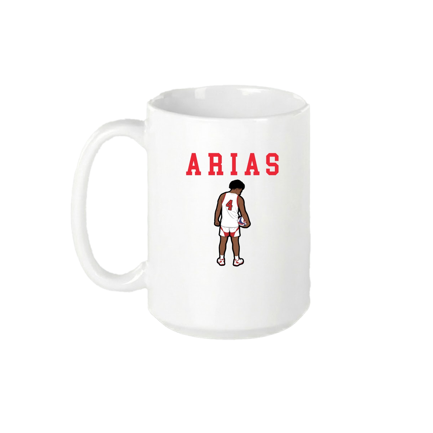 15oz Coffee Mug — Shirsey in White