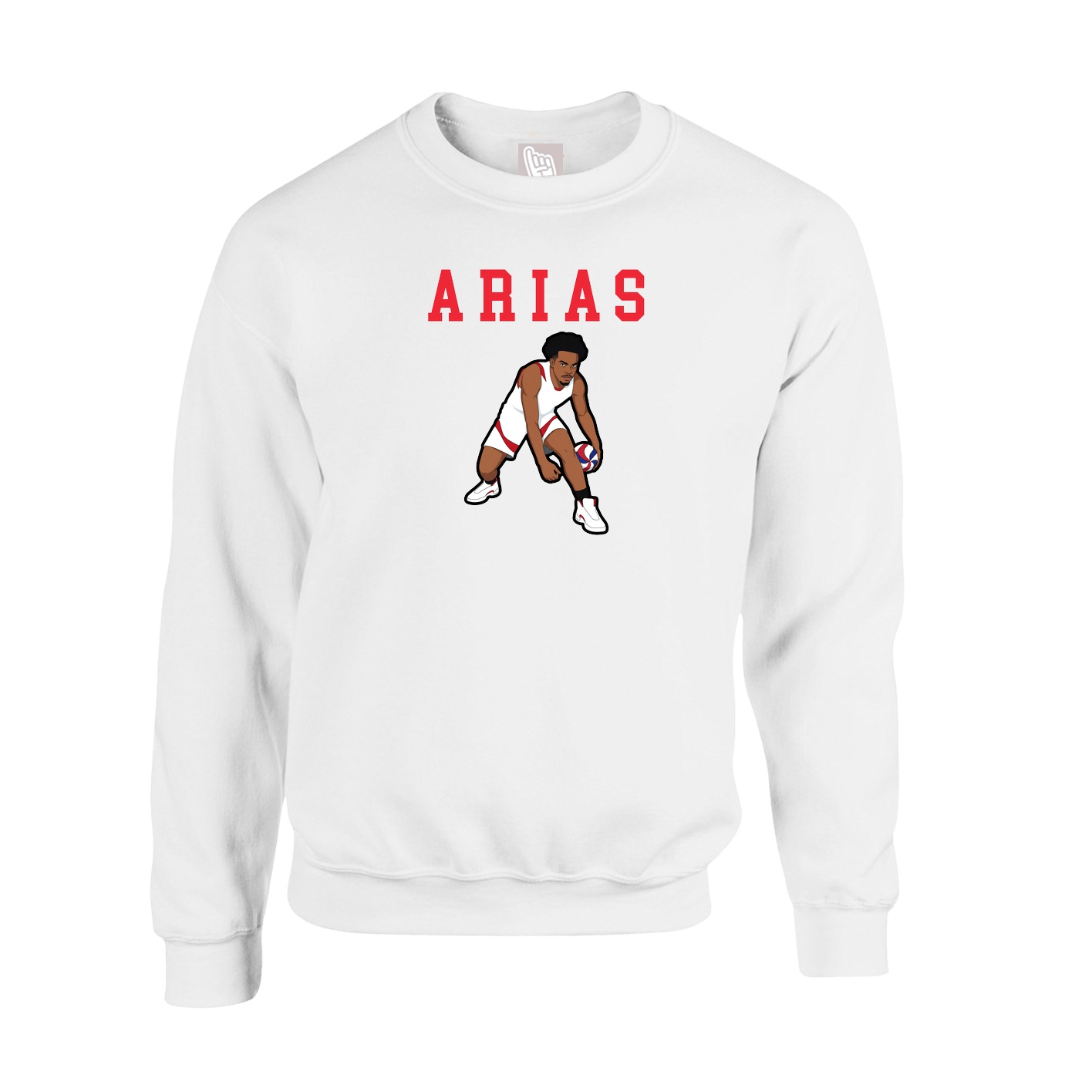 Fleece Crew — Shirsey in White