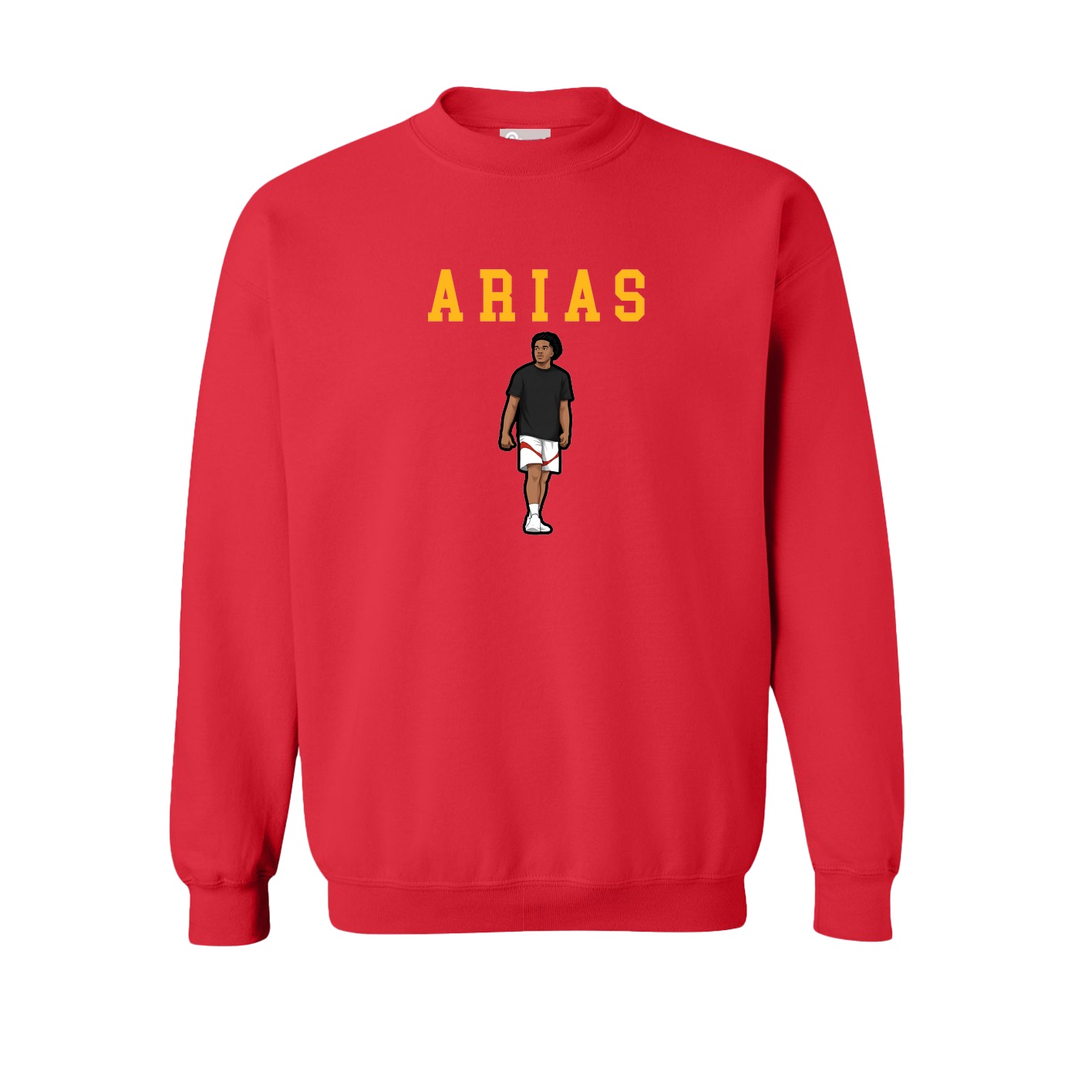 Fleece Crew — Shirsey in Red