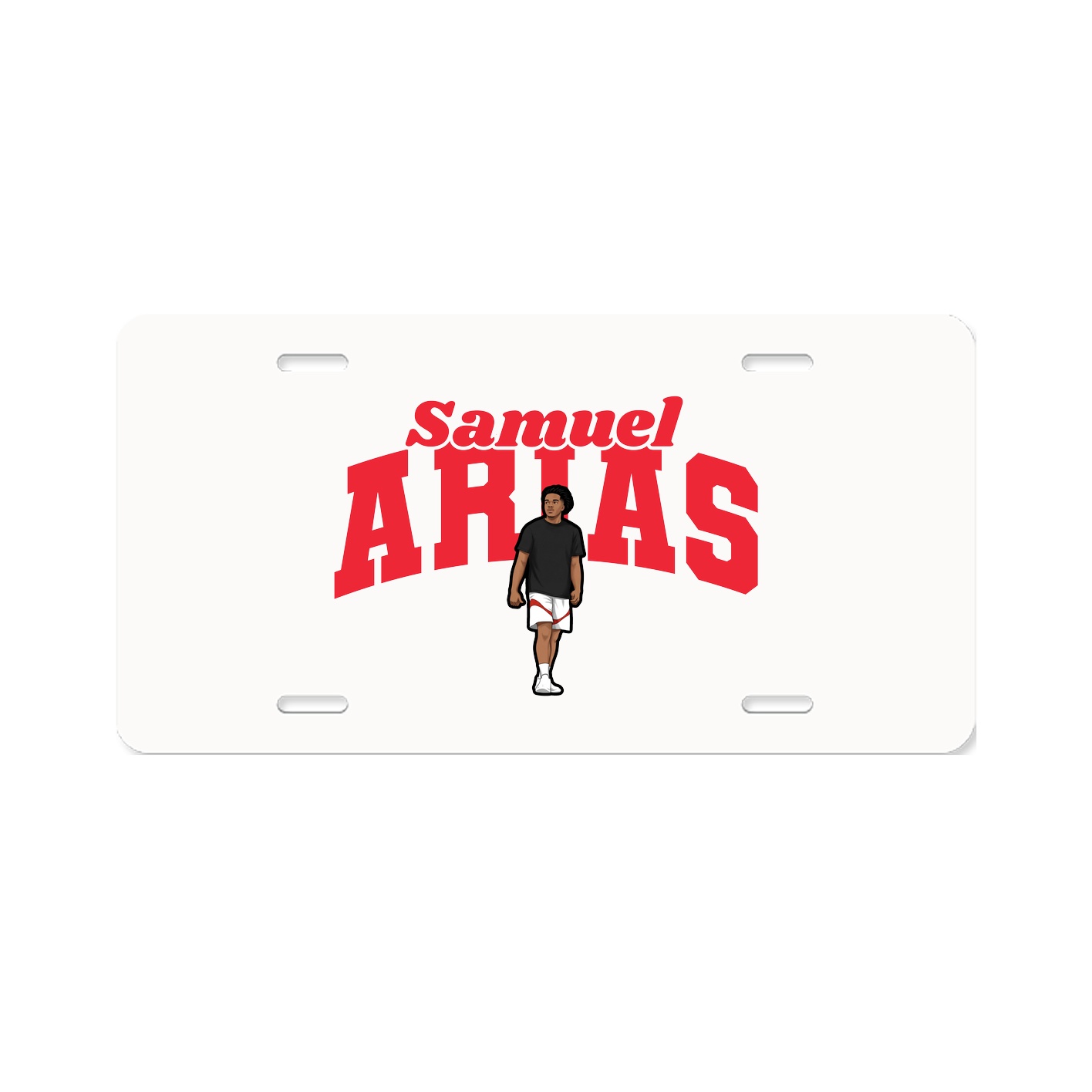License Plate — Signature Arch in Classic