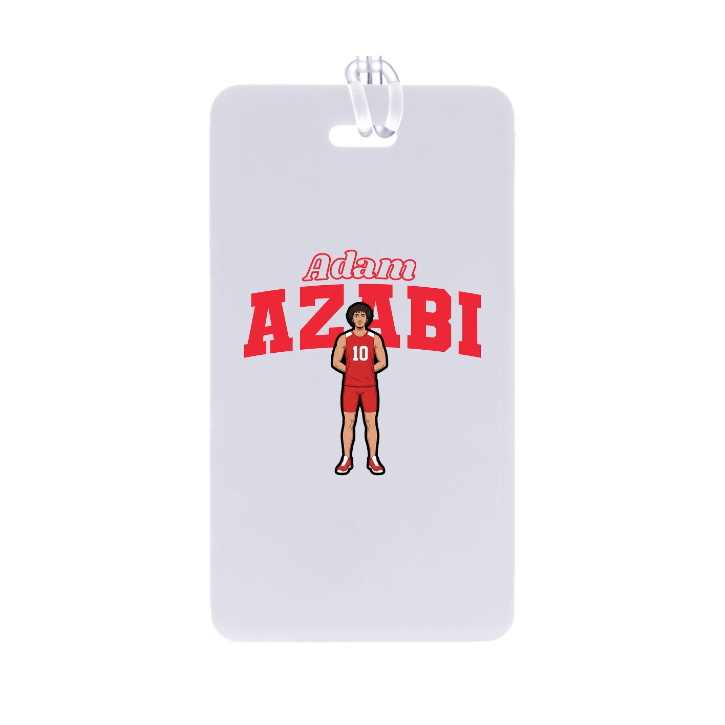 Bag Tag — Name Arch in Classic